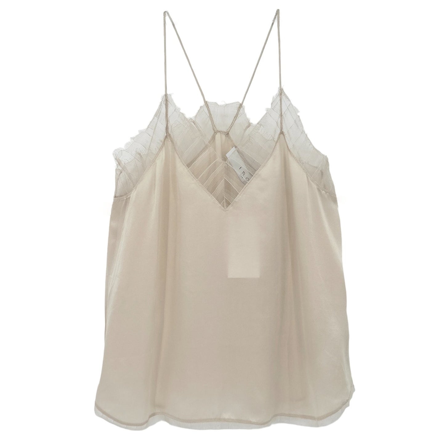 IRO Berwyn Silk Camisole in Ecru FR36|Small