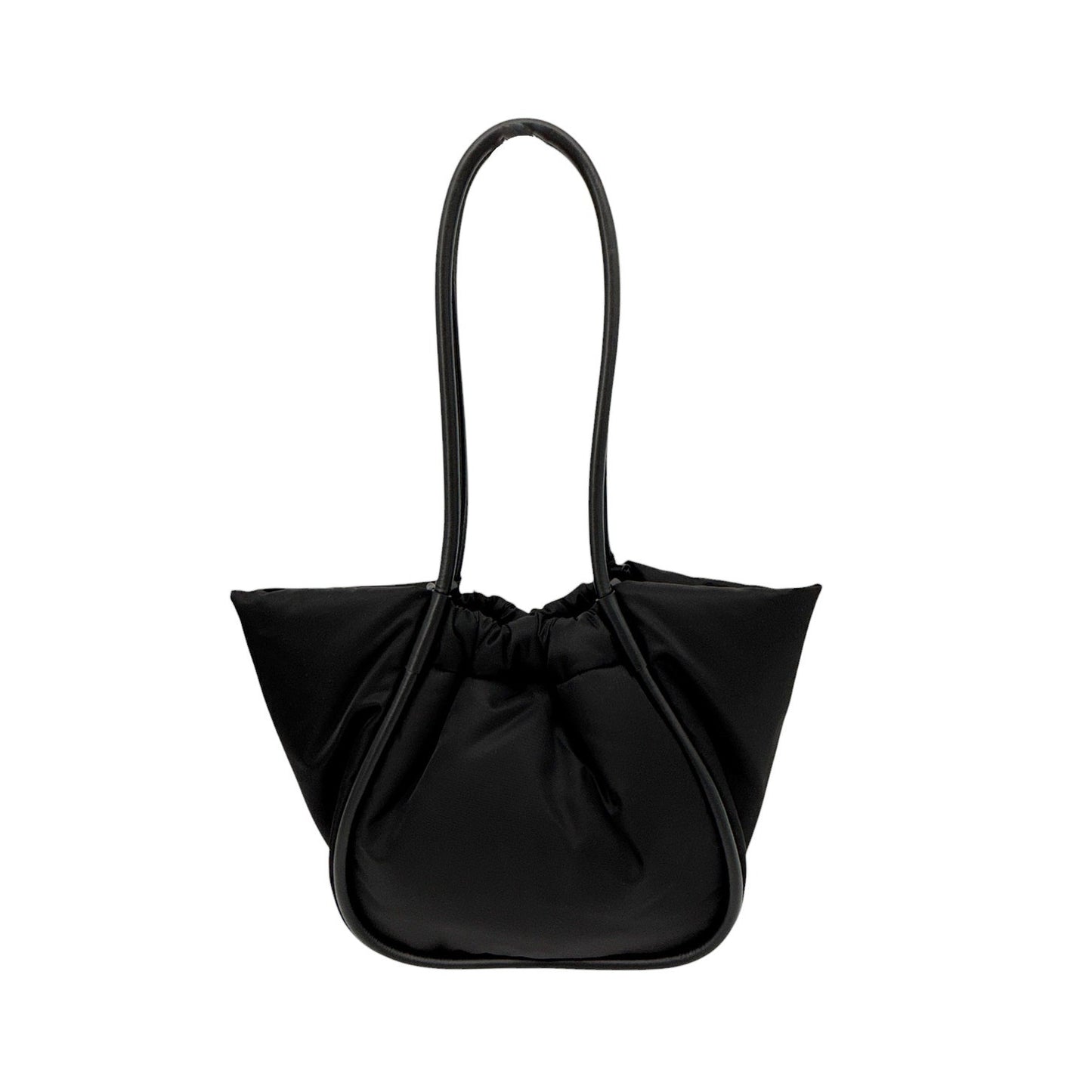 PROENZA SCHOULER Large Ruched Tote in Puffy Nylon in Black