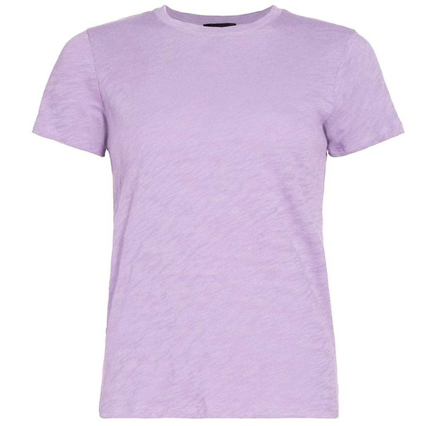 ATM Anthony Thomas Melillo Slub Jersey Schoolboy Crew Neck Tee in Iris XS