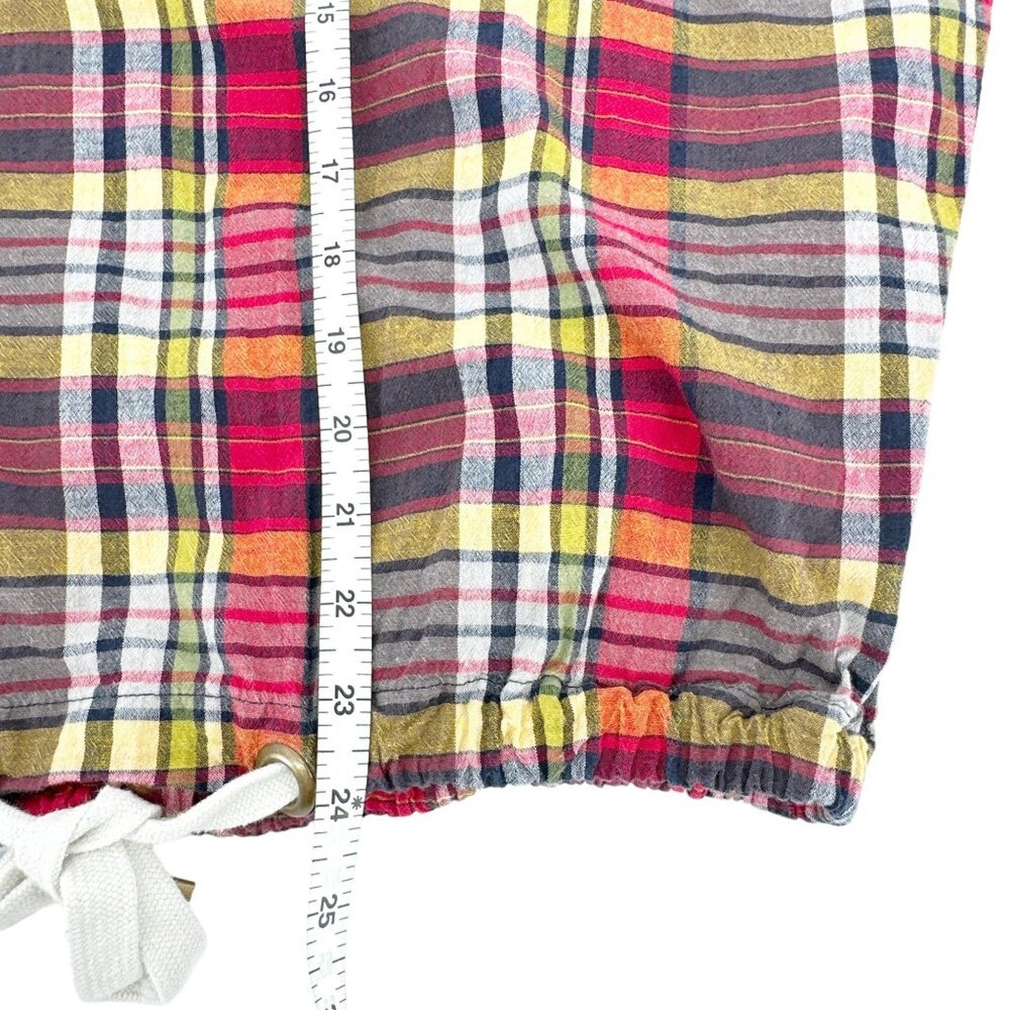 The GREAT. The Journey Pullover in Bluegrass Plaid 1|S
