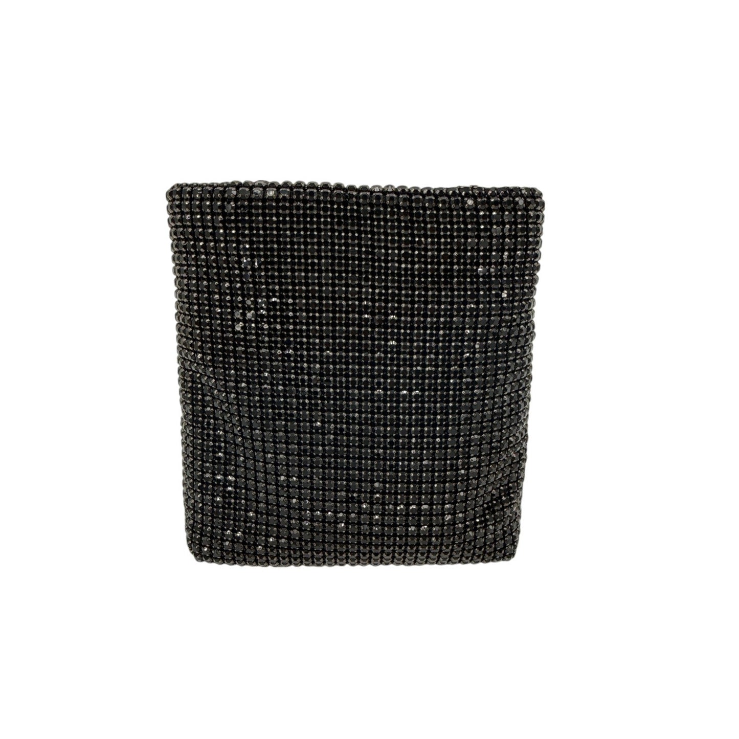 TORY BURCH Night Owl Crystal Embellished Mini Tote in Black