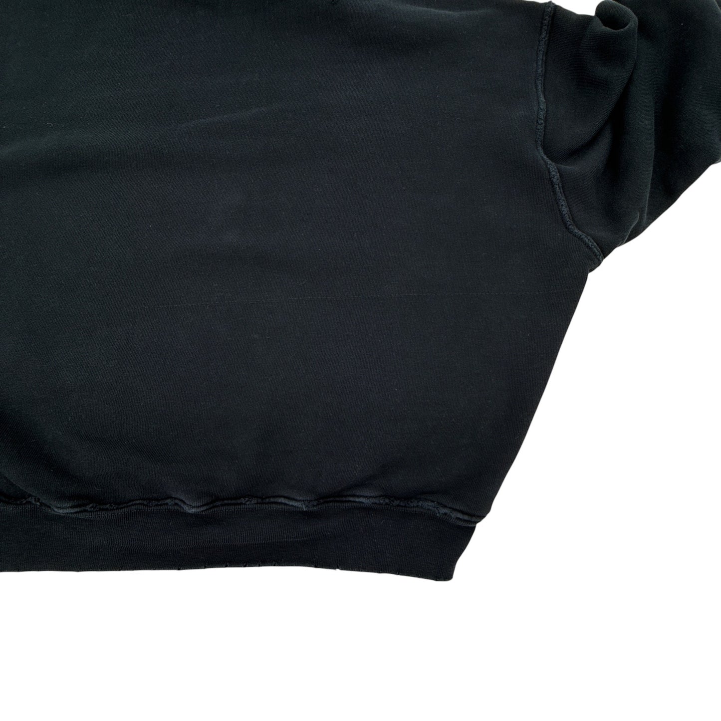 RE/DONE Recycle Distressed Crew Sweatshirt S