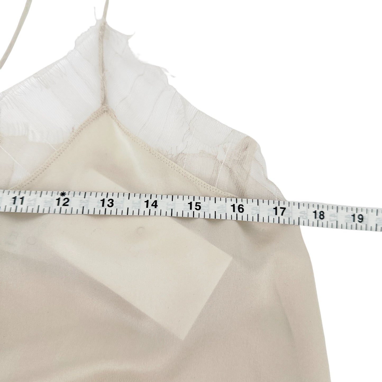 IRO Berwyn Silk Camisole in Ecru FR36|Small
