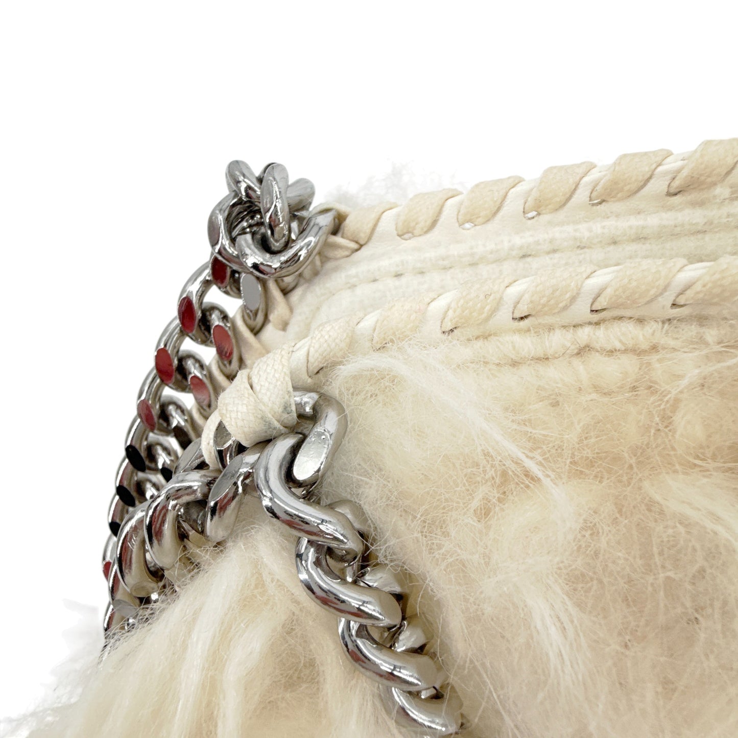 STELLA McCARTNEY Falabella Mini Faux Fur Tote Bag