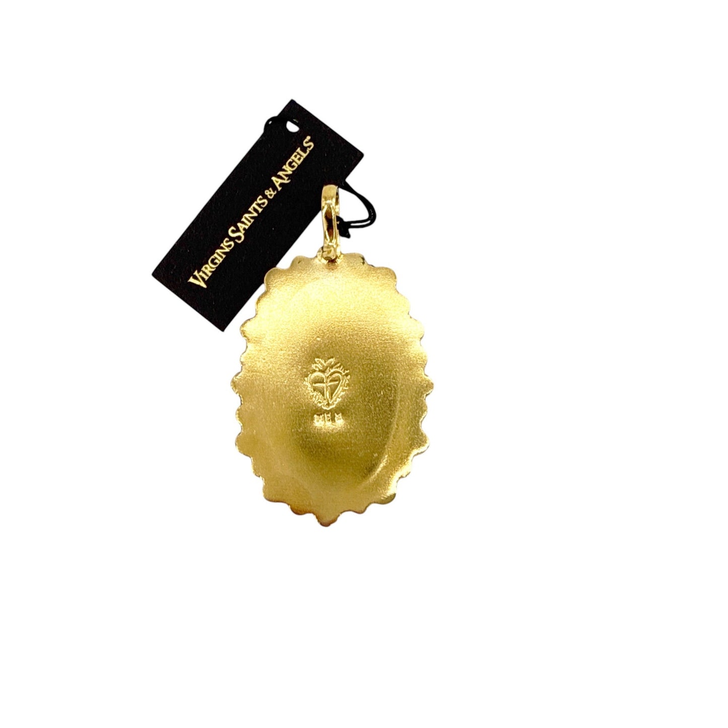 VIRGINS SAINTS & ANGELS VSA Milagrosa Medallion in Gold