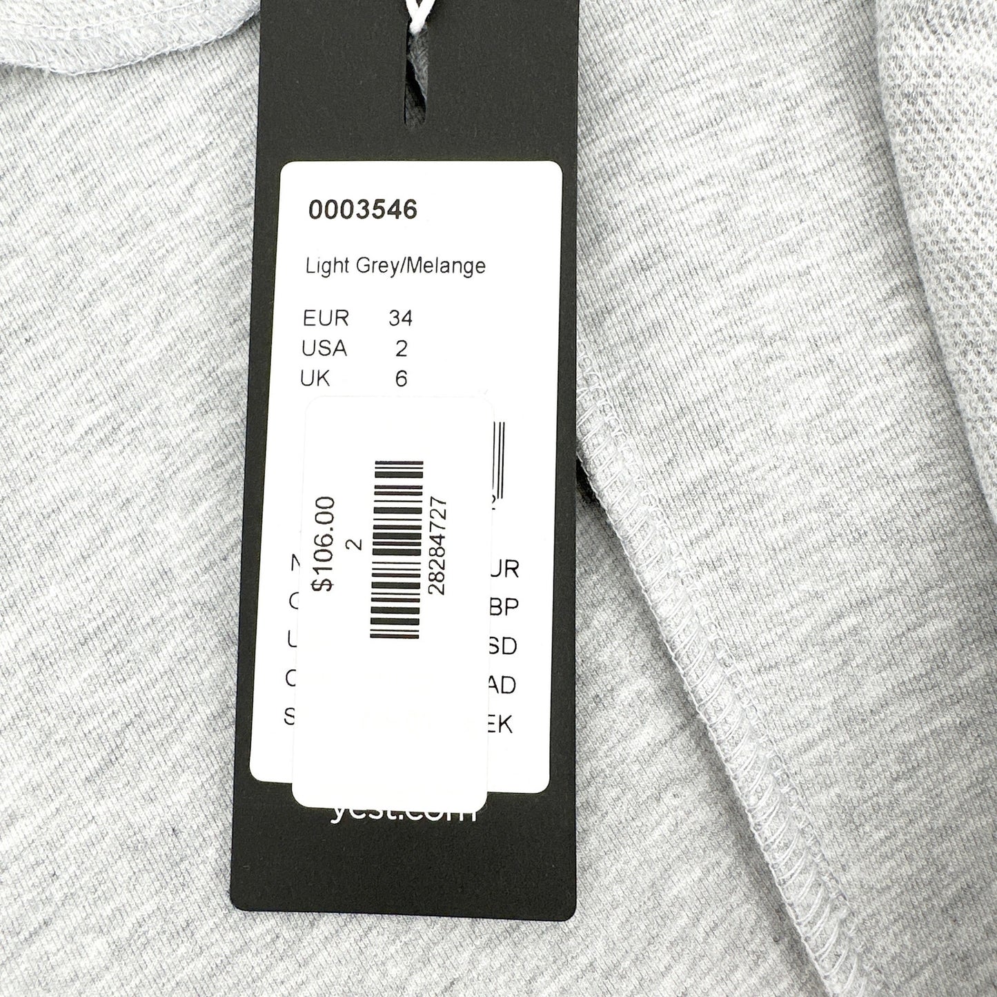 YEST Sweatshirt Blazer in Light Grey 2