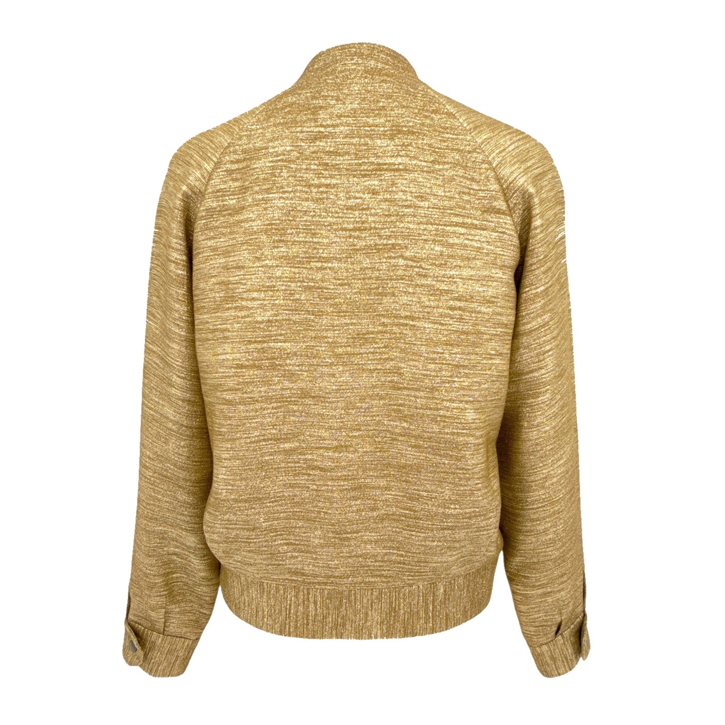 SEZANE Archie Jacket in Gold Viscose FR34|XS