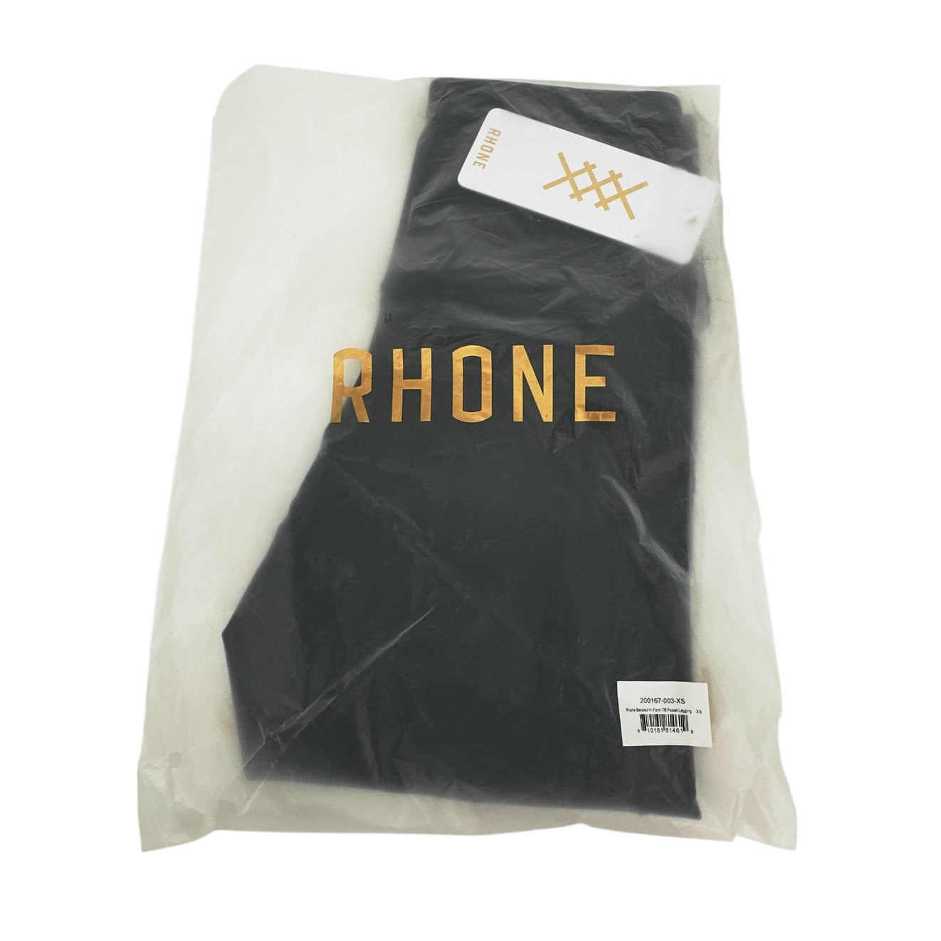 RHONE Banded Hi-Form 7/8 Pocket Legging in Black XS