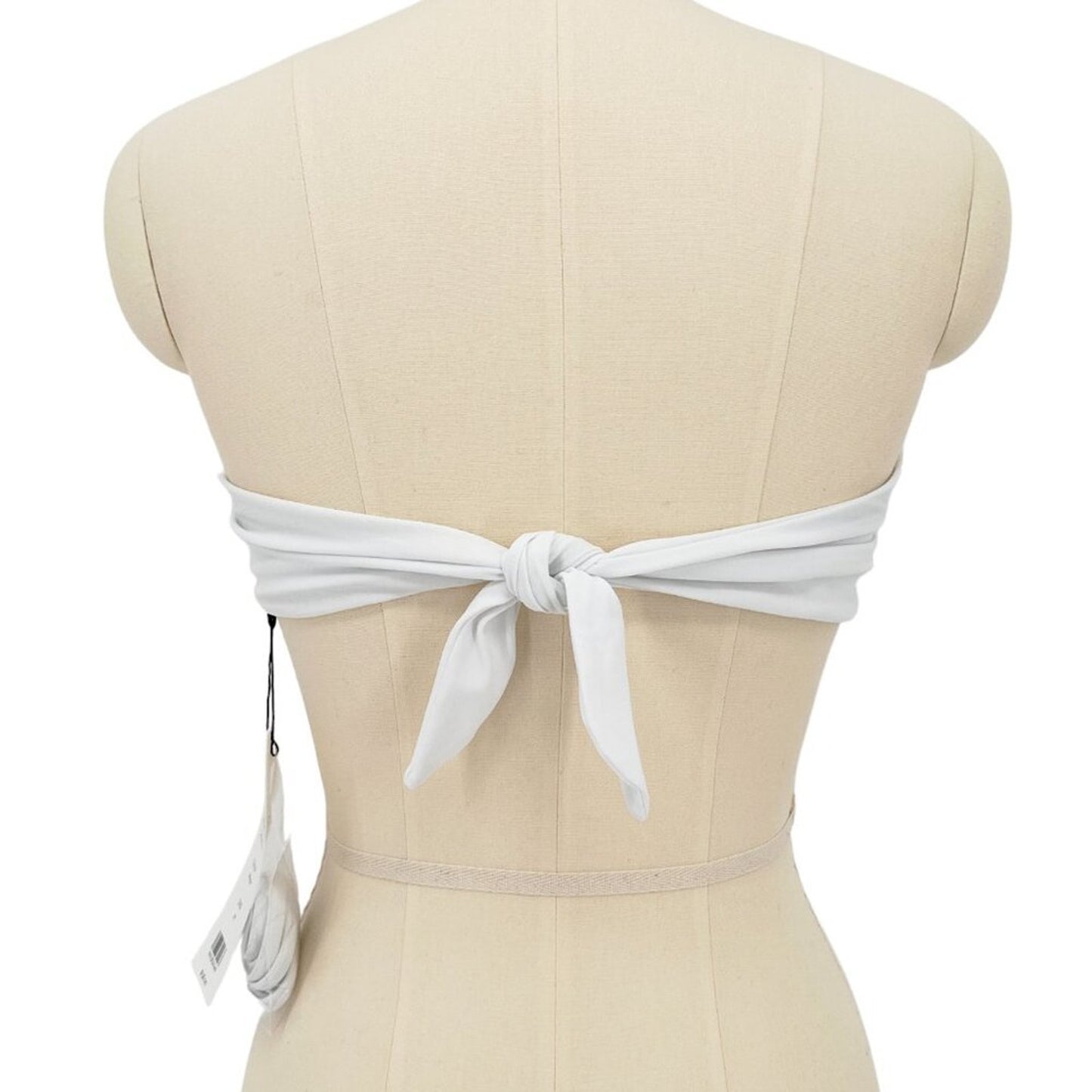 VERONICA BEARD Catarina Bandeau Bikini Top M