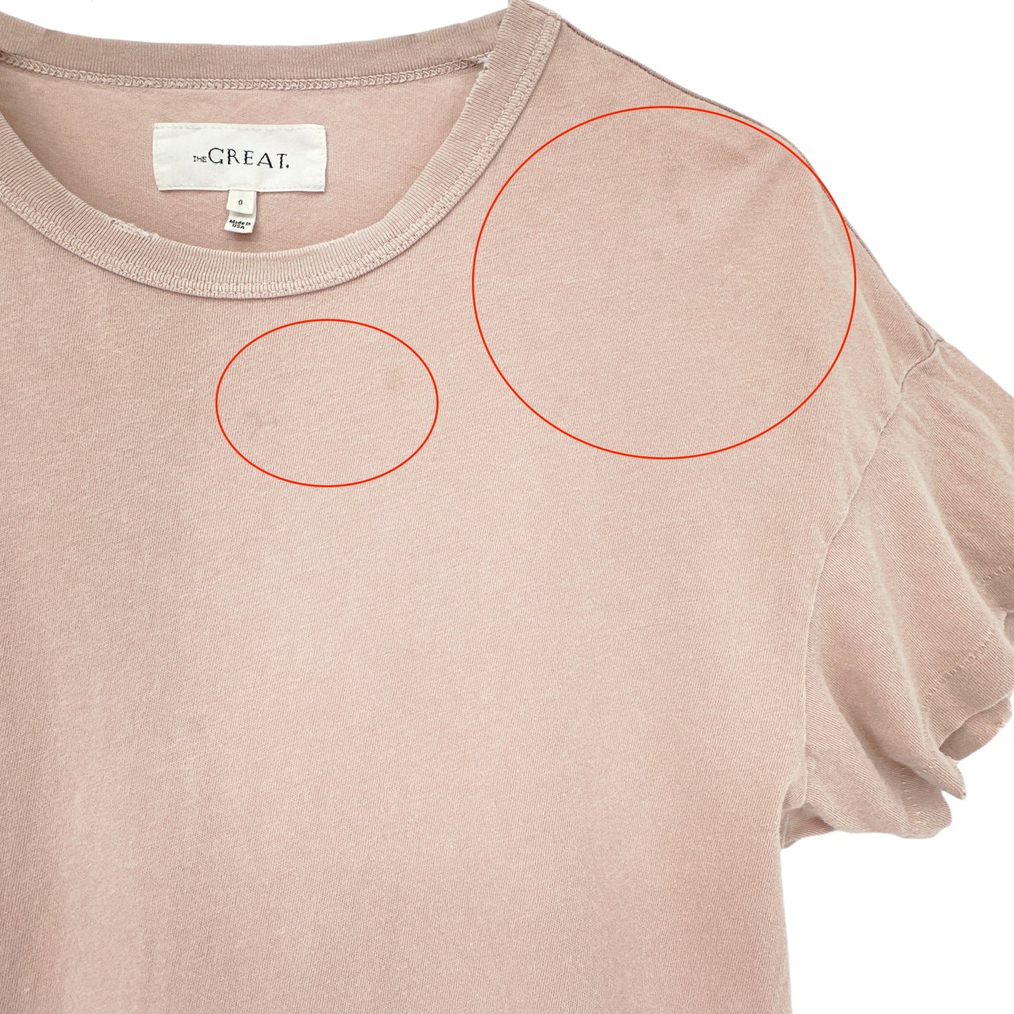 The GREAT. The Boxy Crew. in Blush 0|XS