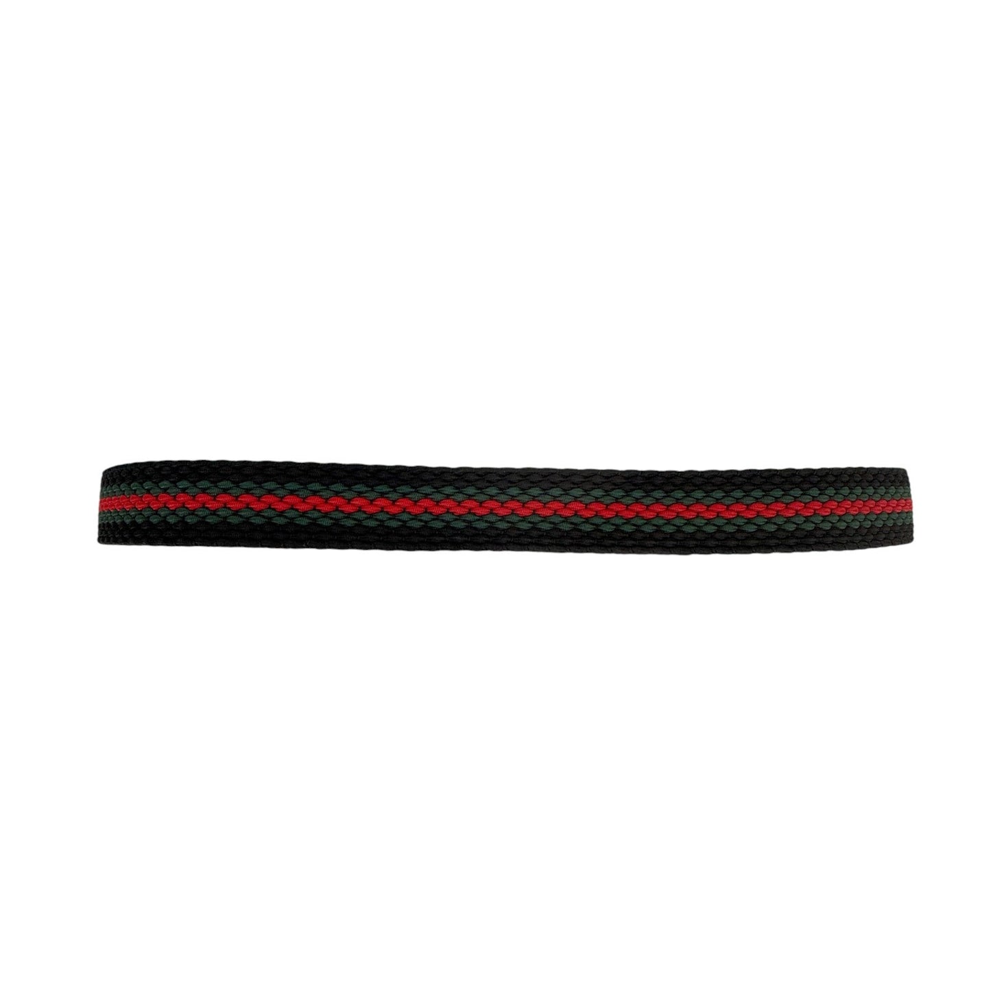 GUCCI Braided Elastic Webbing Belt in Black 115cm | 46in