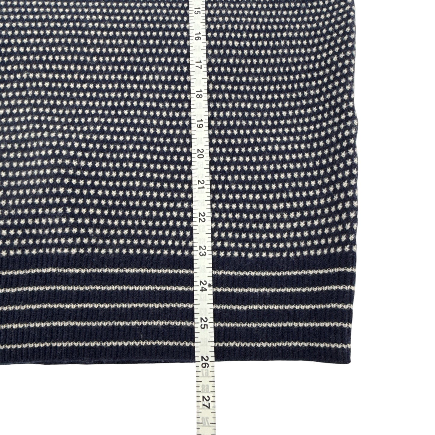 J.CREW Rugged Merino Wool Bird's-eye Sweater S