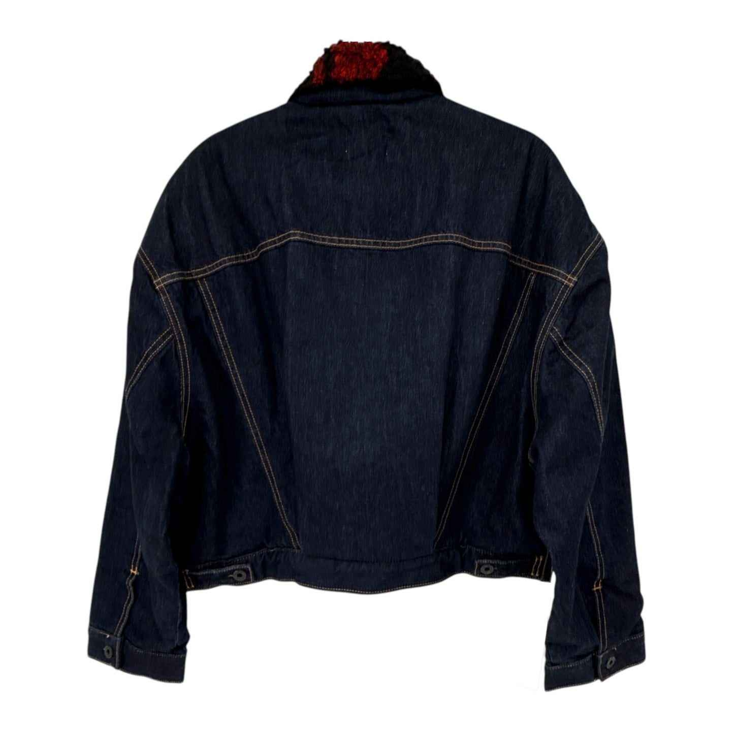 ASKK NY Nova Lined Jacket in Indigo Plaid 1|S