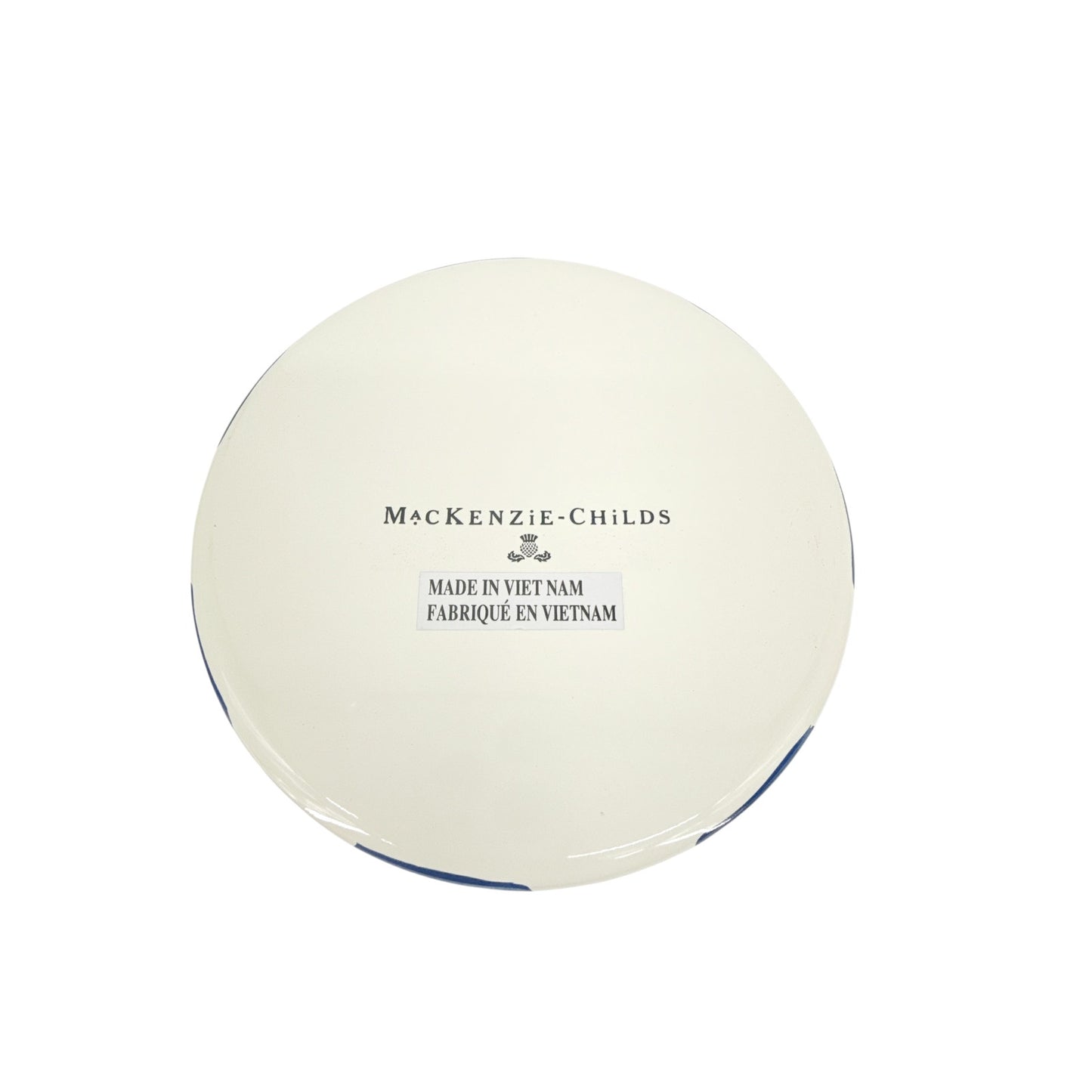 MACKENZIE-CHILDS Royal Check Canister Small