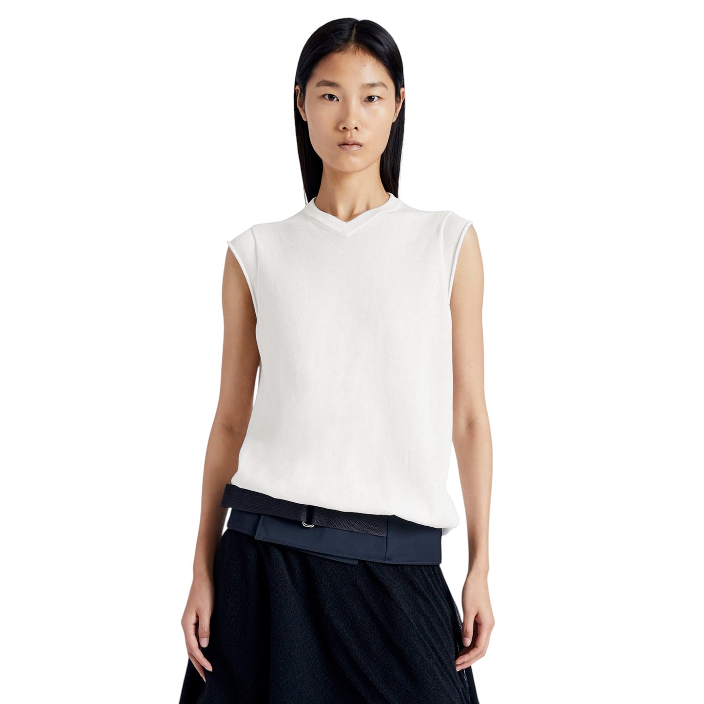 PROENZA SCHOULER Morgan Sweater in Cotton Silk XS