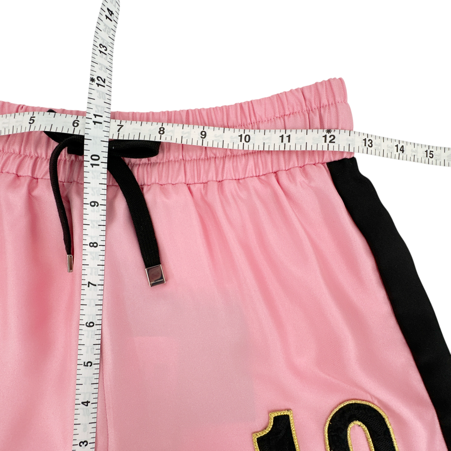DOLCE & GABBANA Silk Sport Shorts IT36|XS