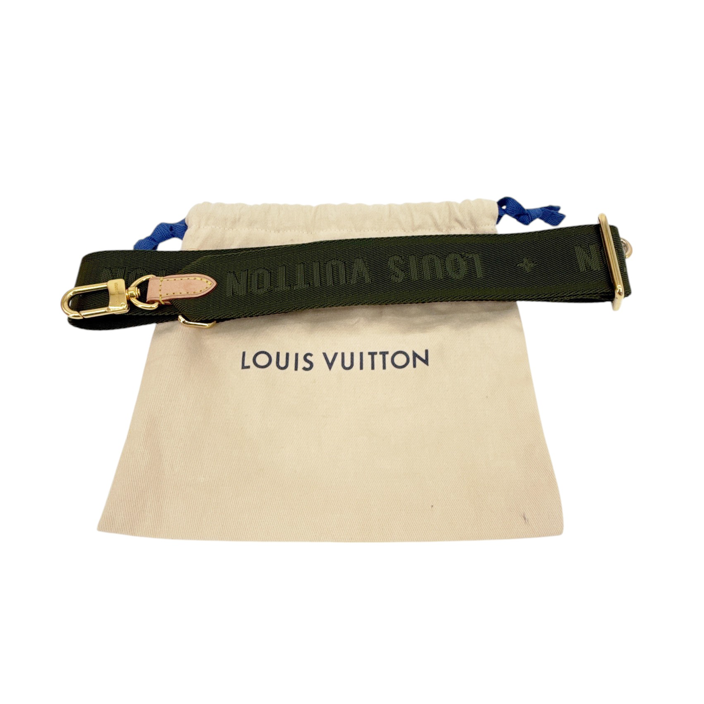 LOUIS VUITTON Bandoulière Strap in Khaki
