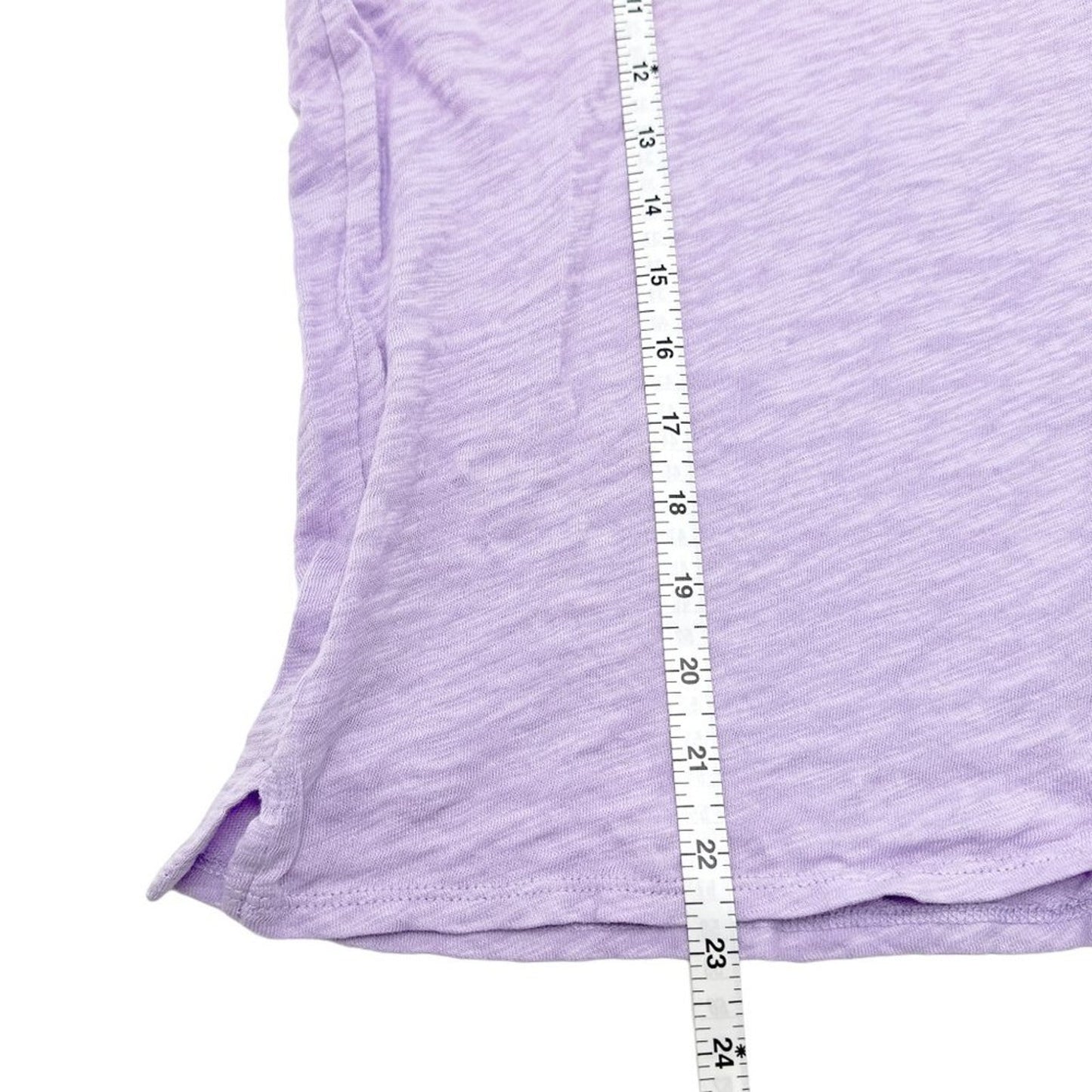 ATM Anthony Thomas Melillo Slub Jersey Schoolboy Crew Neck Tee in Iris XS