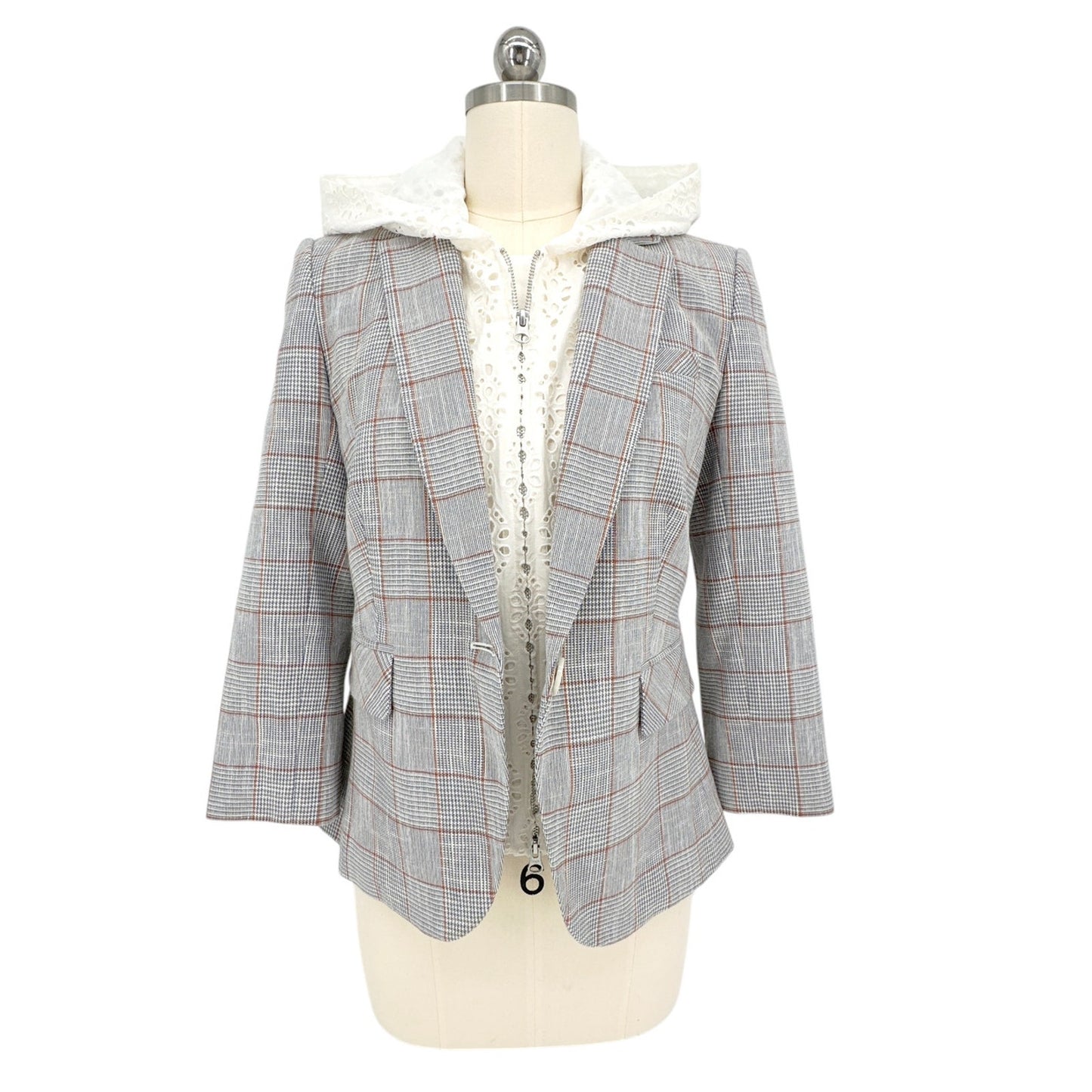 VERONICA BEARD Marlo Cotton Eyelet Dickey