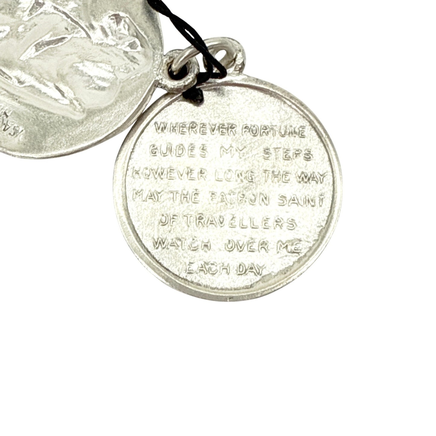 VIRGINS SAINTS & ANGELS VSA Saint Christopher Locket in Silver