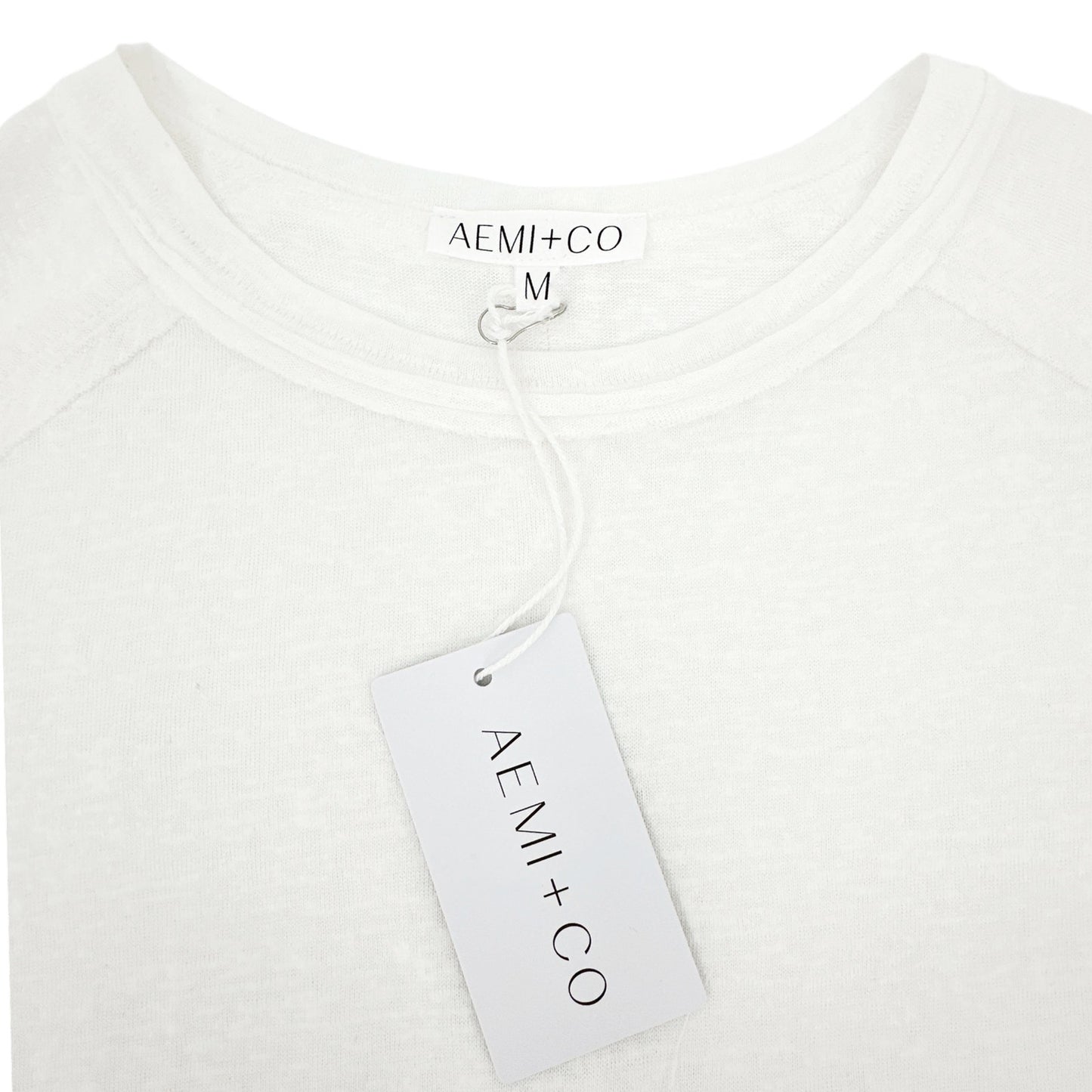 AEMI + CO Junie Tee White Size M