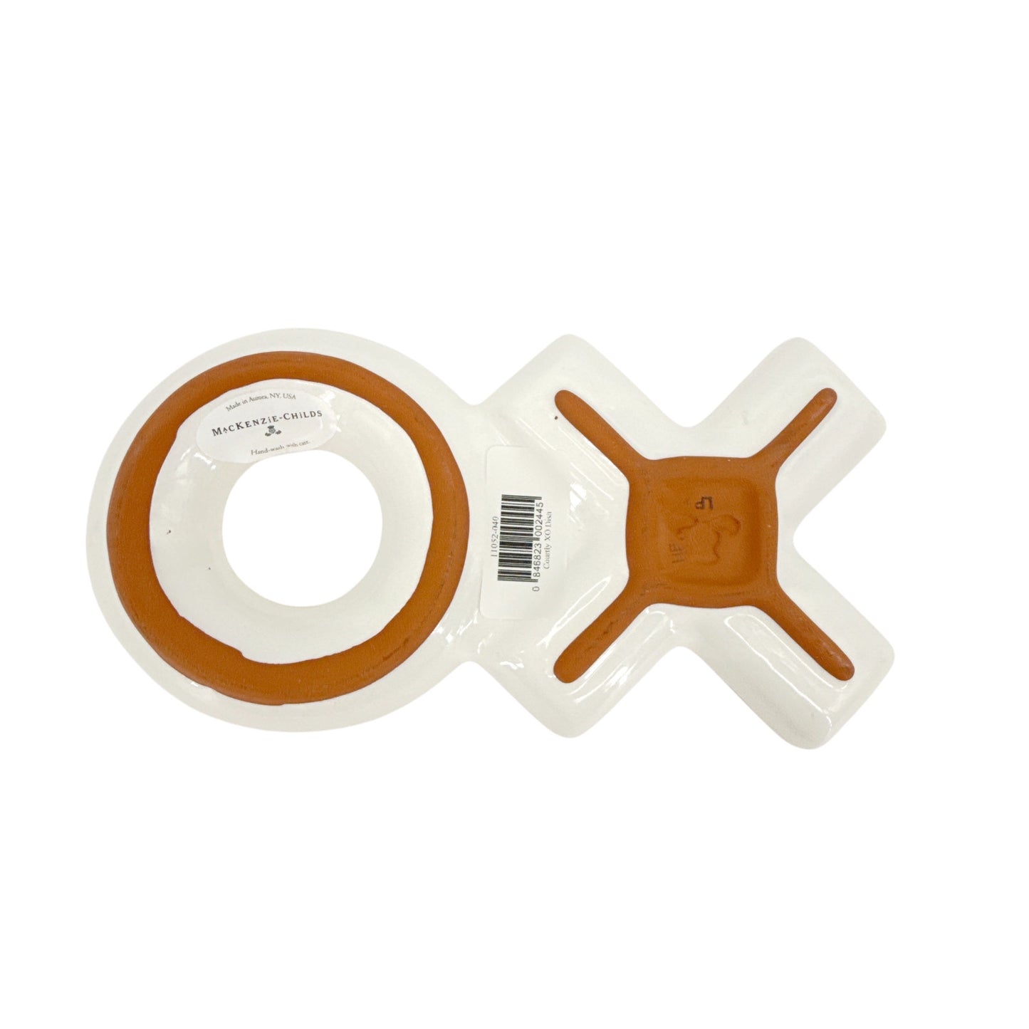 MACKENZIE-CHILDS XO Dish in Courtly Check
