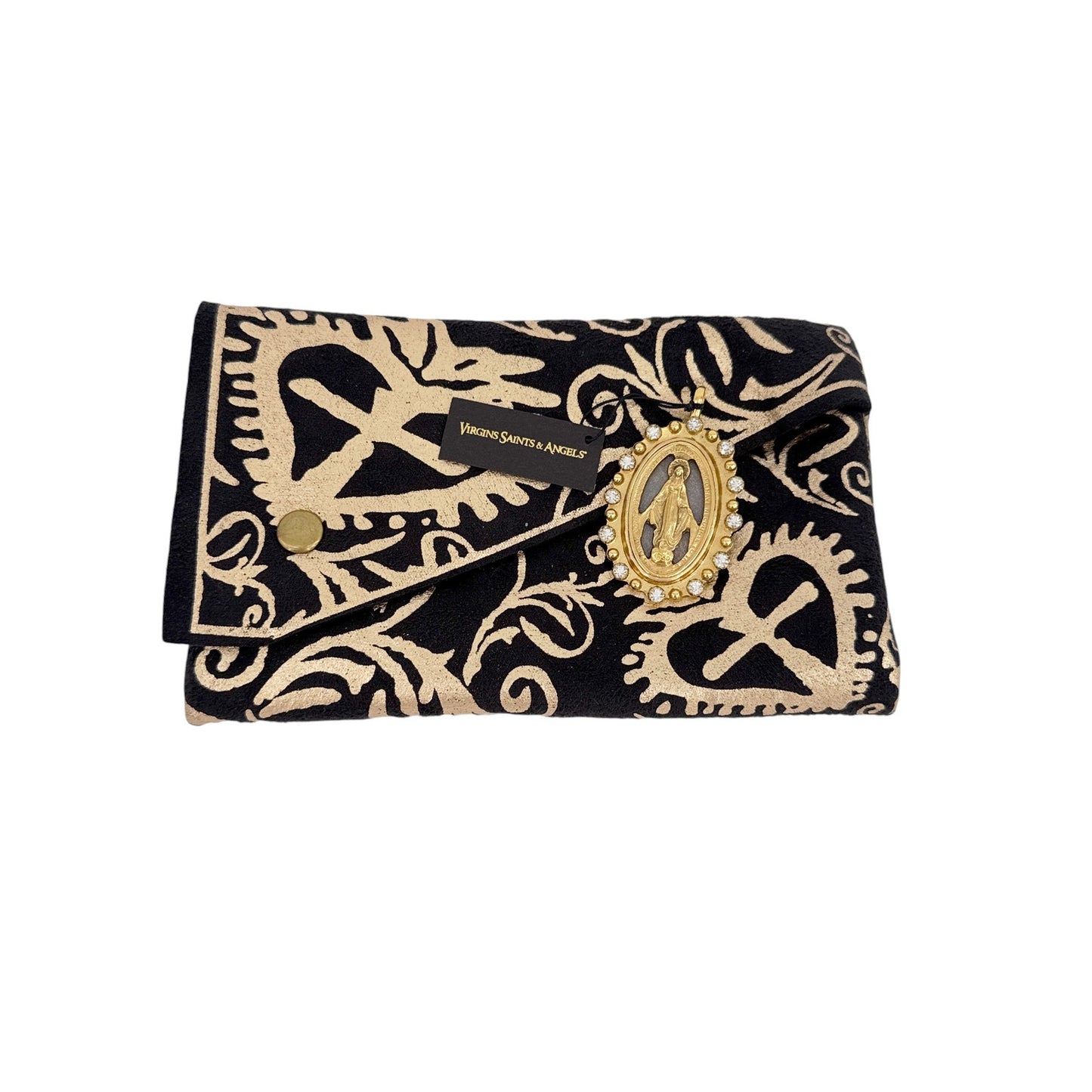 VIRGINS SAINTS & ANGELS VSA Milagrosa Medallion in Gold