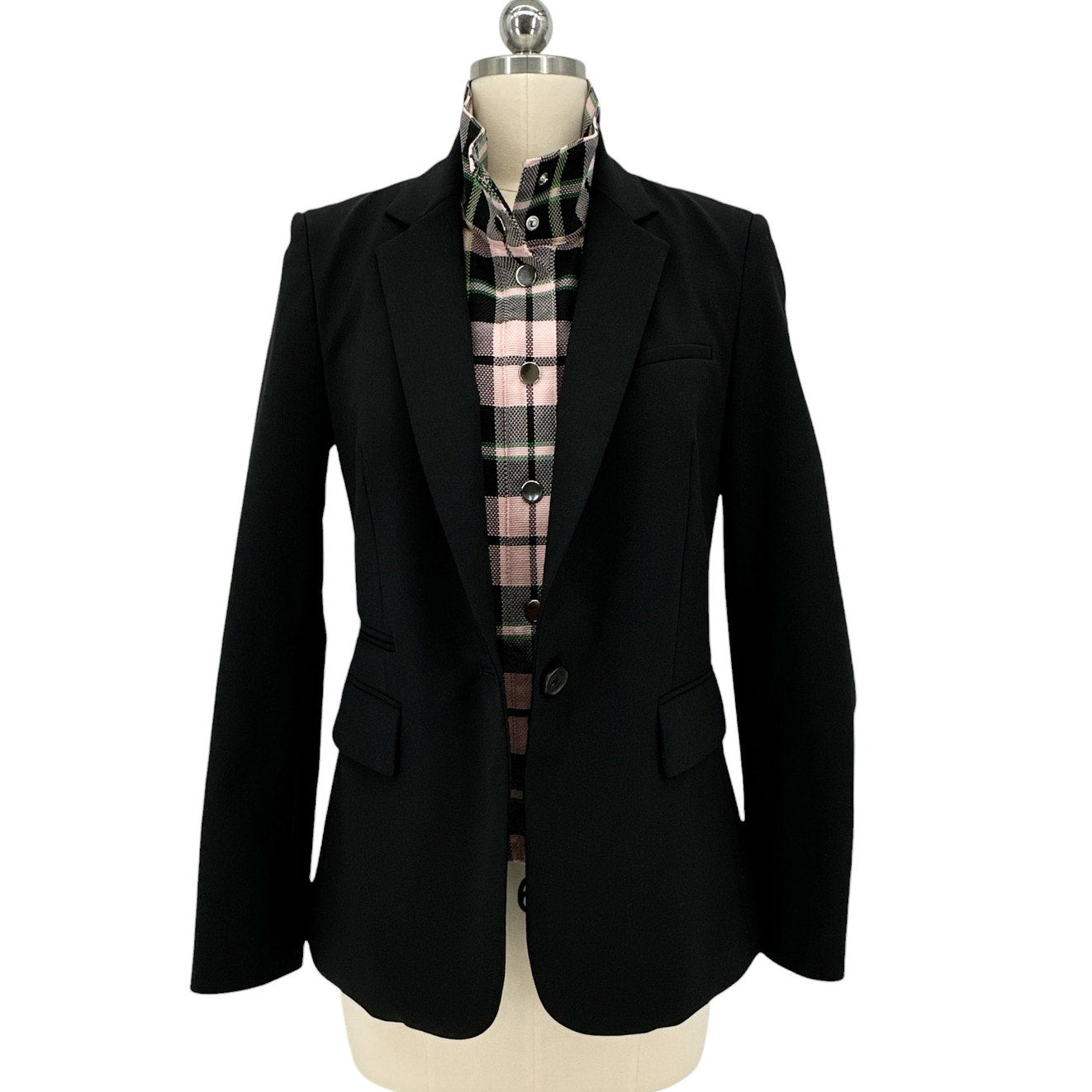 VERONICA BEARD Zola Plaid Dickey