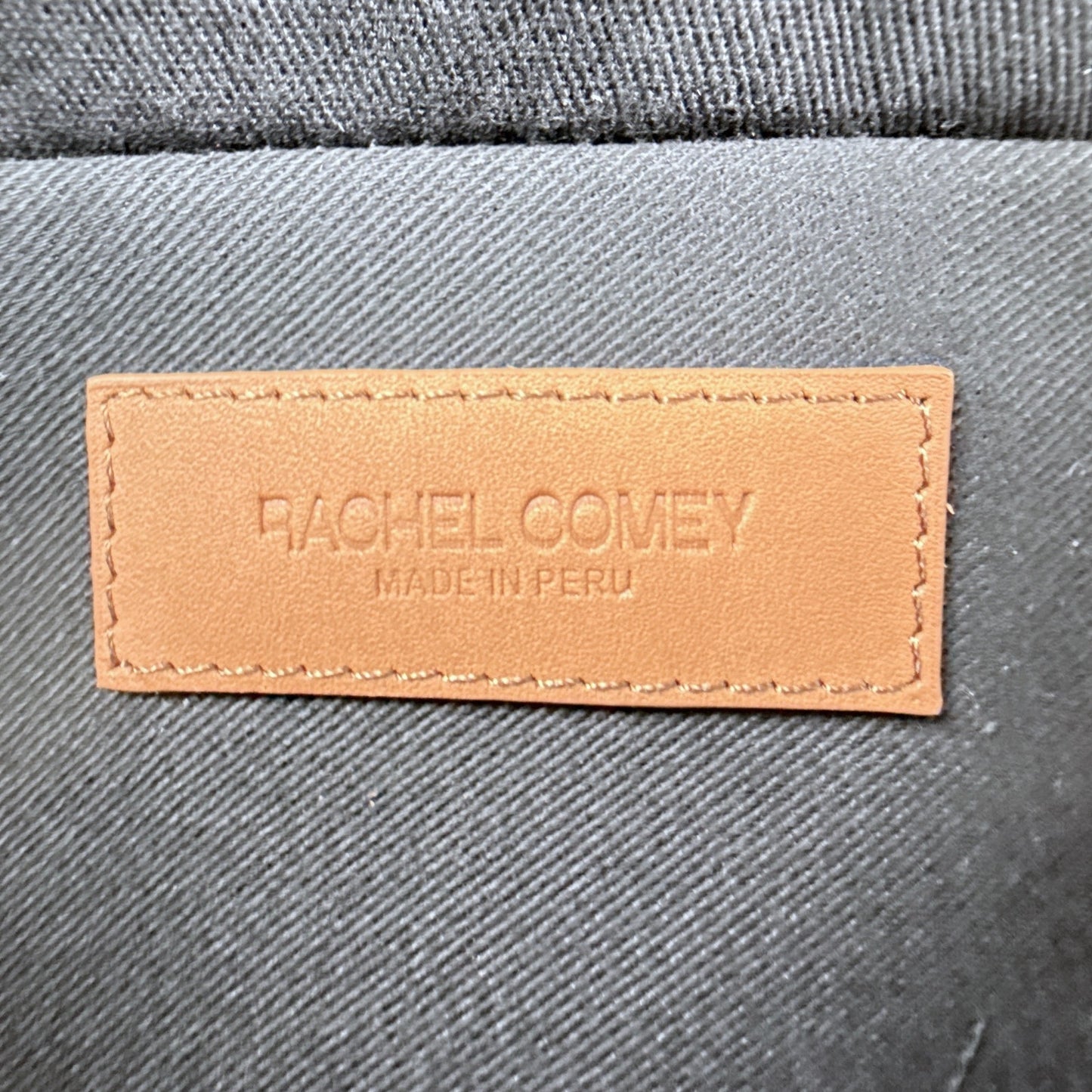 RACHEL COMEY Brynd Small Box Bag in Umber Calf Hair