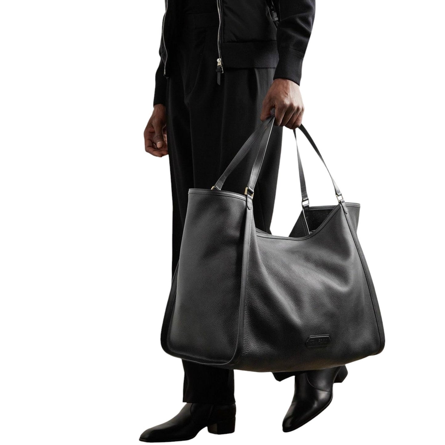 TOM FORD Leather Large Tote Bag