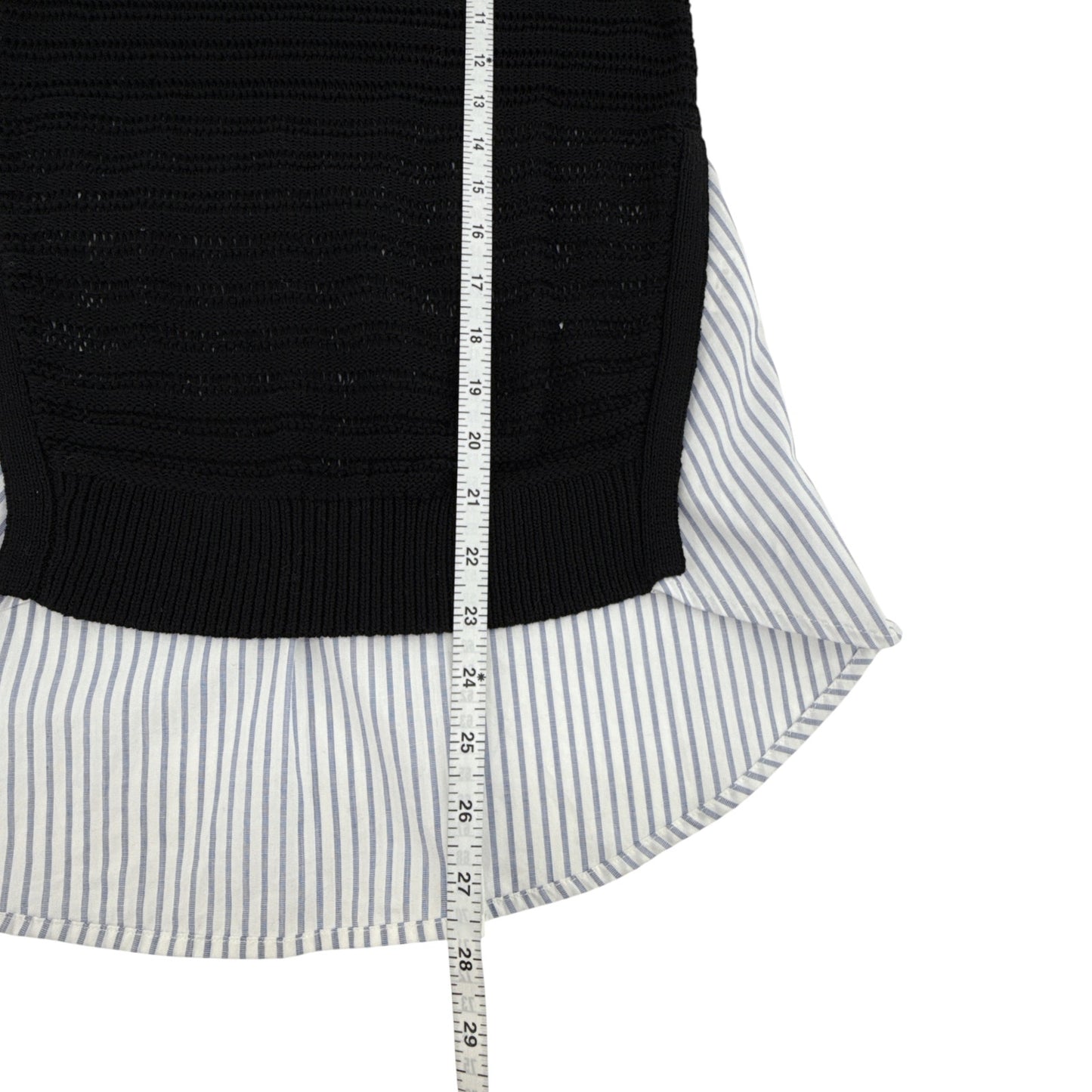 VERONICA BEARD South Beach Sleeveless Sweater in Black S