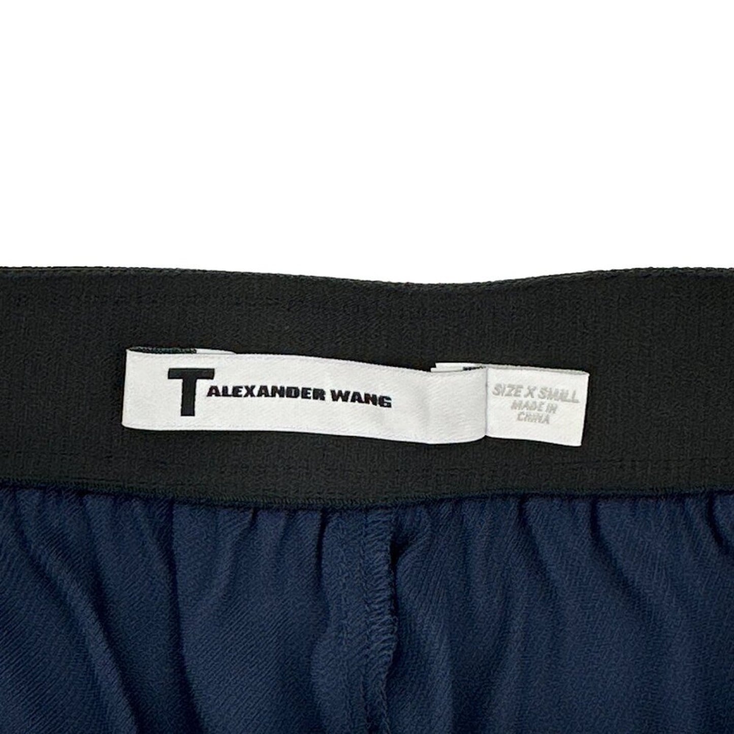 T ALEXANDER WANG Silk Short in Navy XS