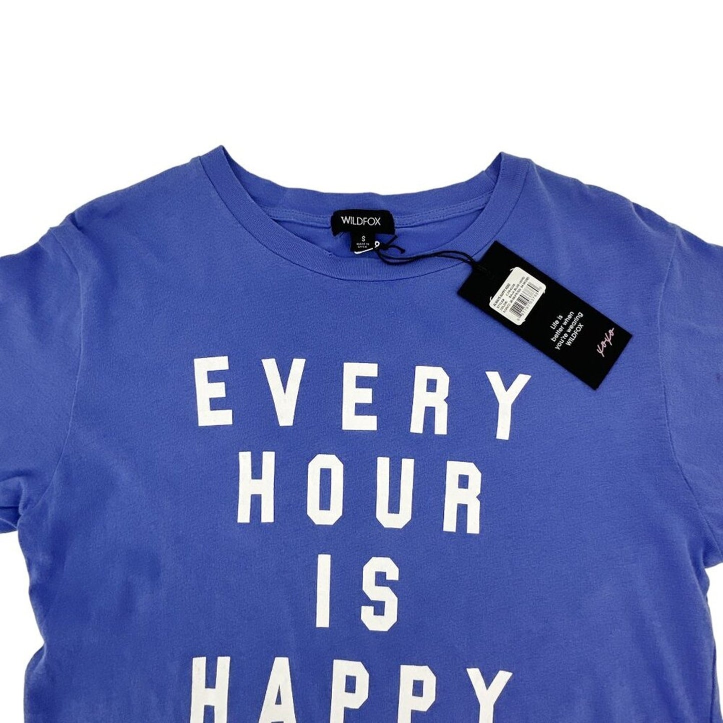 WILDFOX Always Happy Keke Tee S