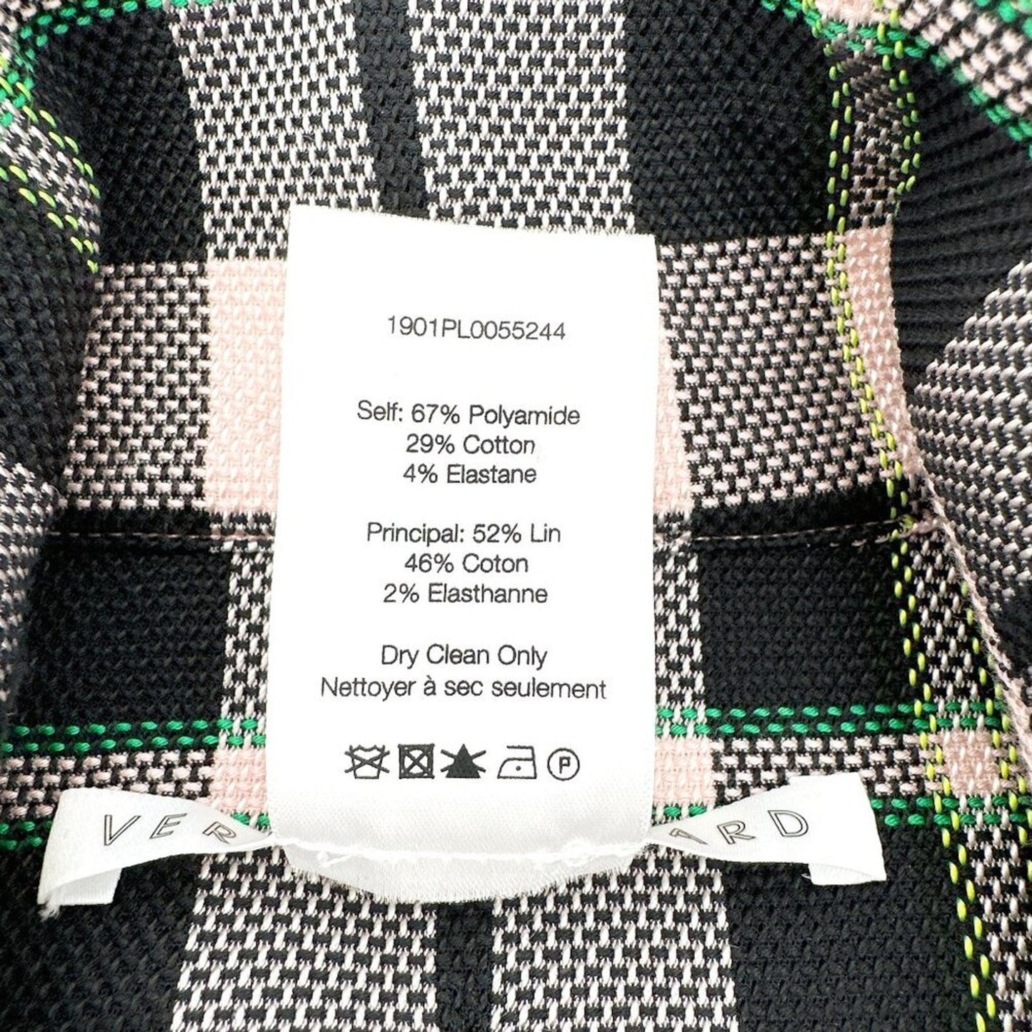 VERONICA BEARD Zola Plaid Dickey