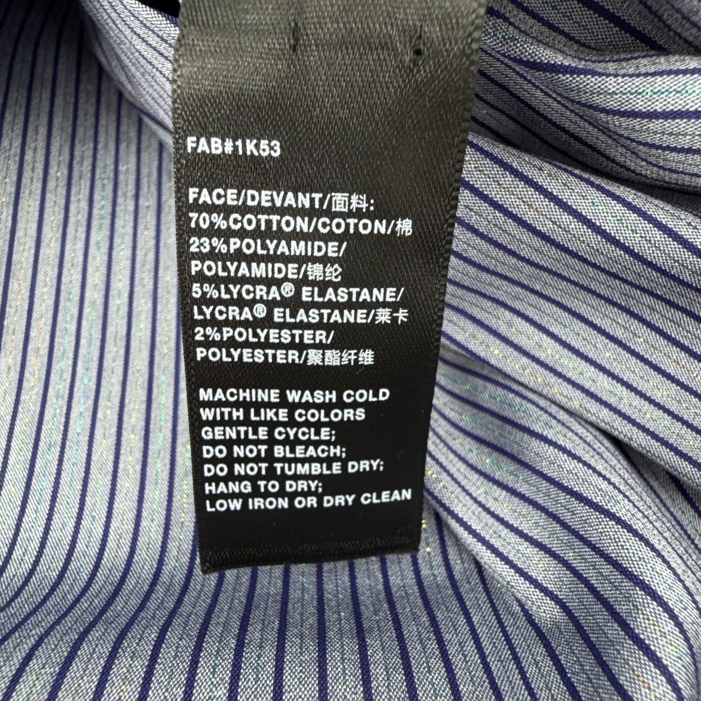 LAFAYETTE 148 New York Shirt in Bluestone Multi S