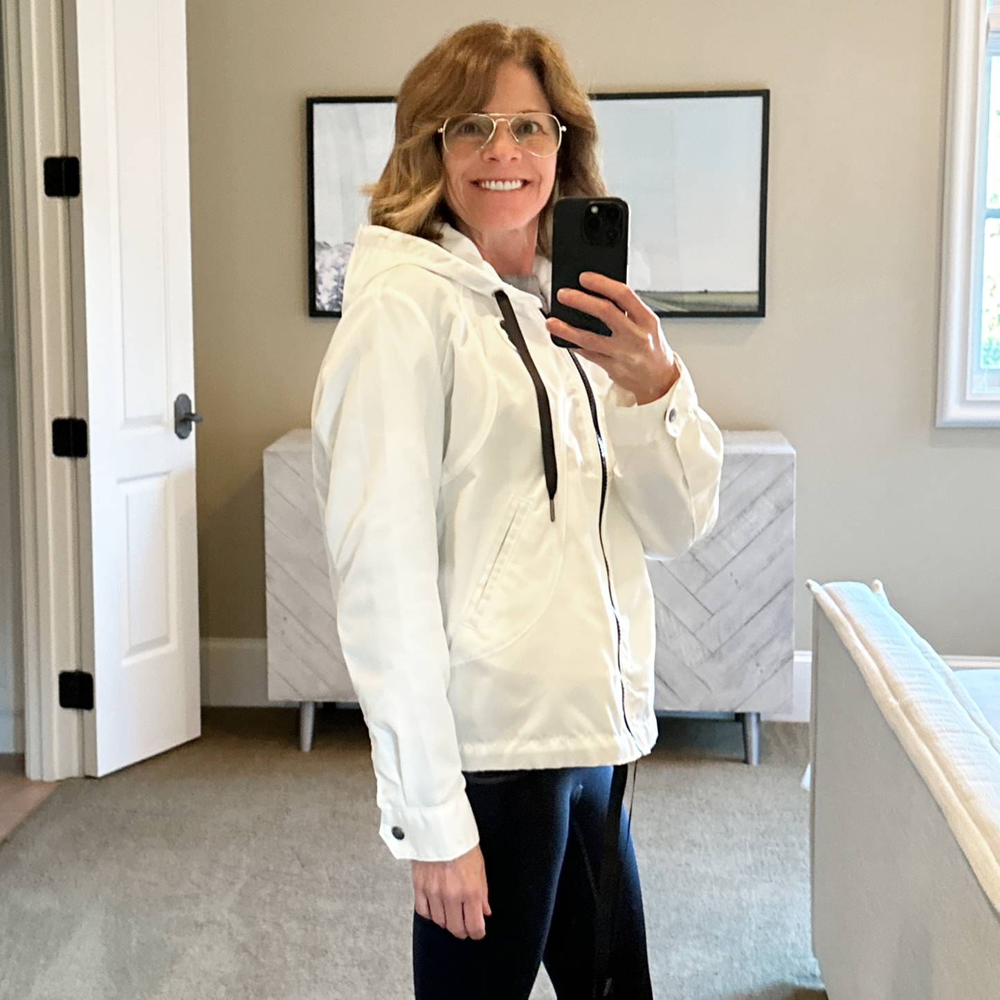 COACH 1941 Western Windbreaker in White M