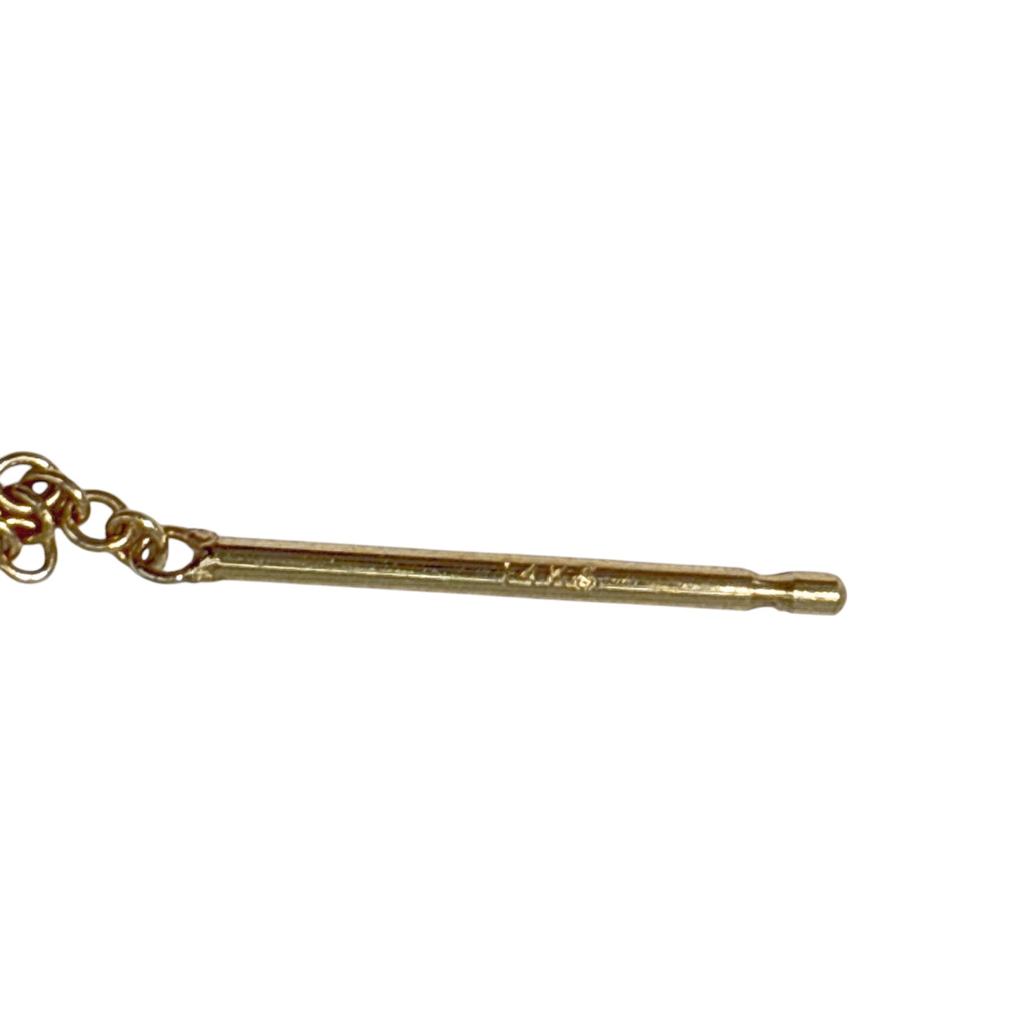ZOE CHICCO 14k Gold Baguette Diamond Earrings