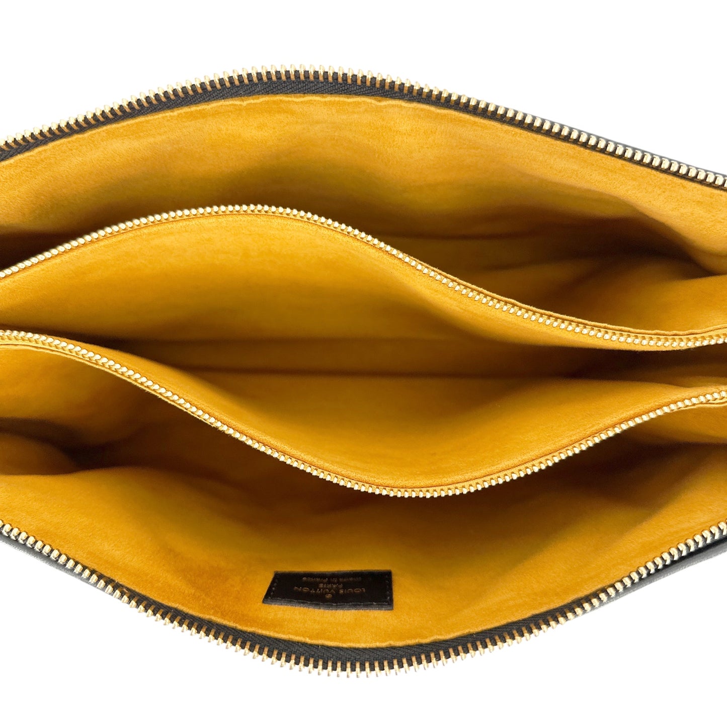 LOUIS VUITTON Lambskin Embossed Monogram Coussin MM