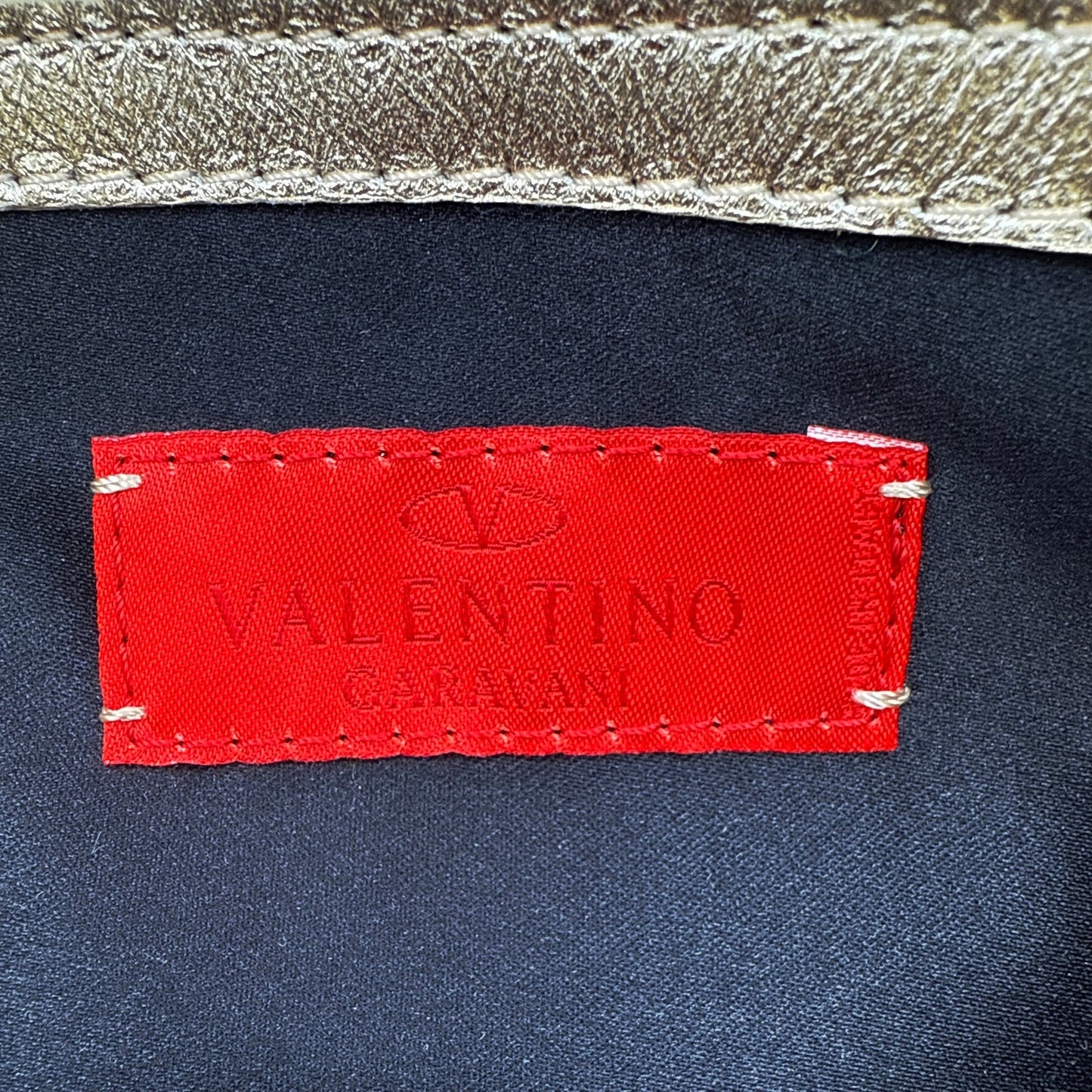 VALENTINO GARAVANI Metallic Chain Hobo