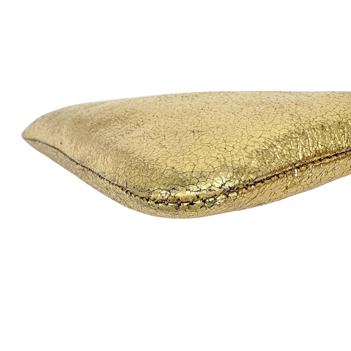 MARC JACOBS for Neiman Marcus + Target Metallic Leather Pouch in Gold