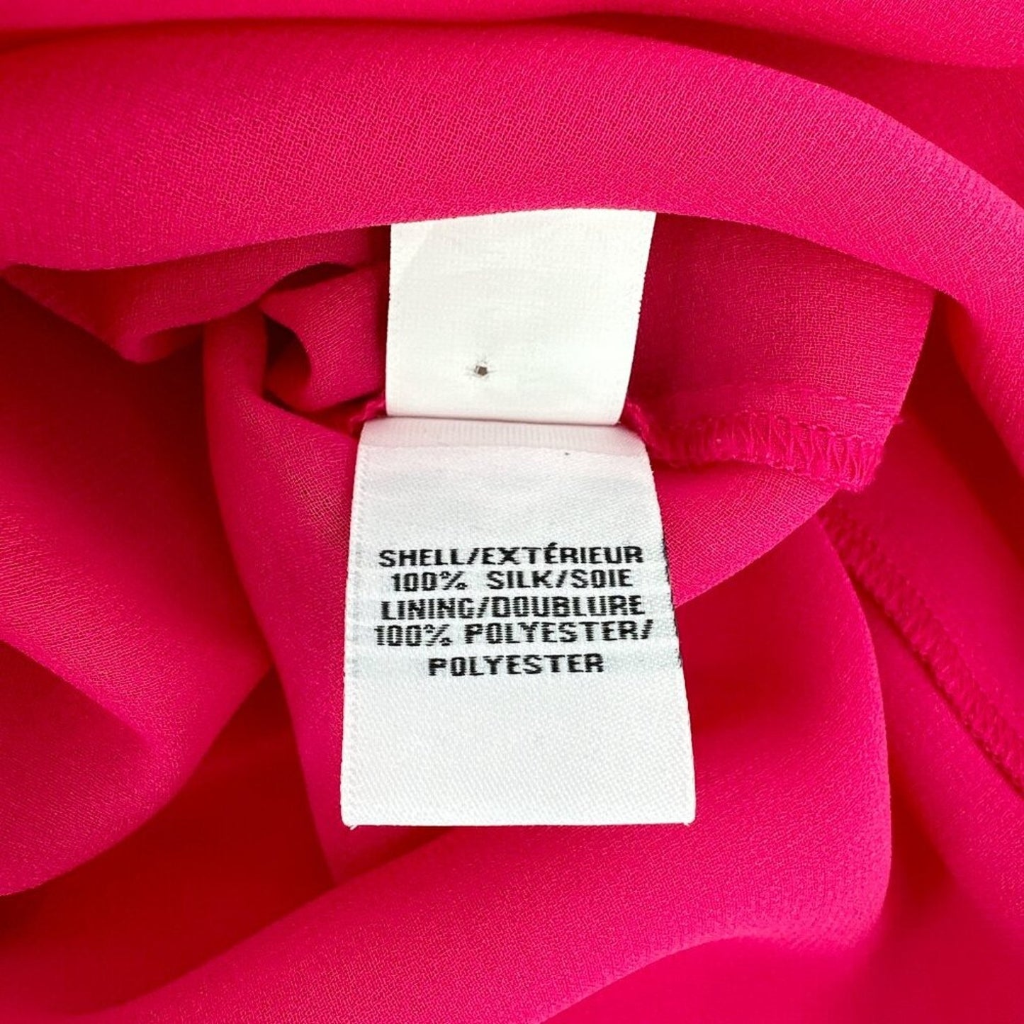 DIANE Von FURSTENBERG DVF Aidan Tie Neck Silk Blouse 8