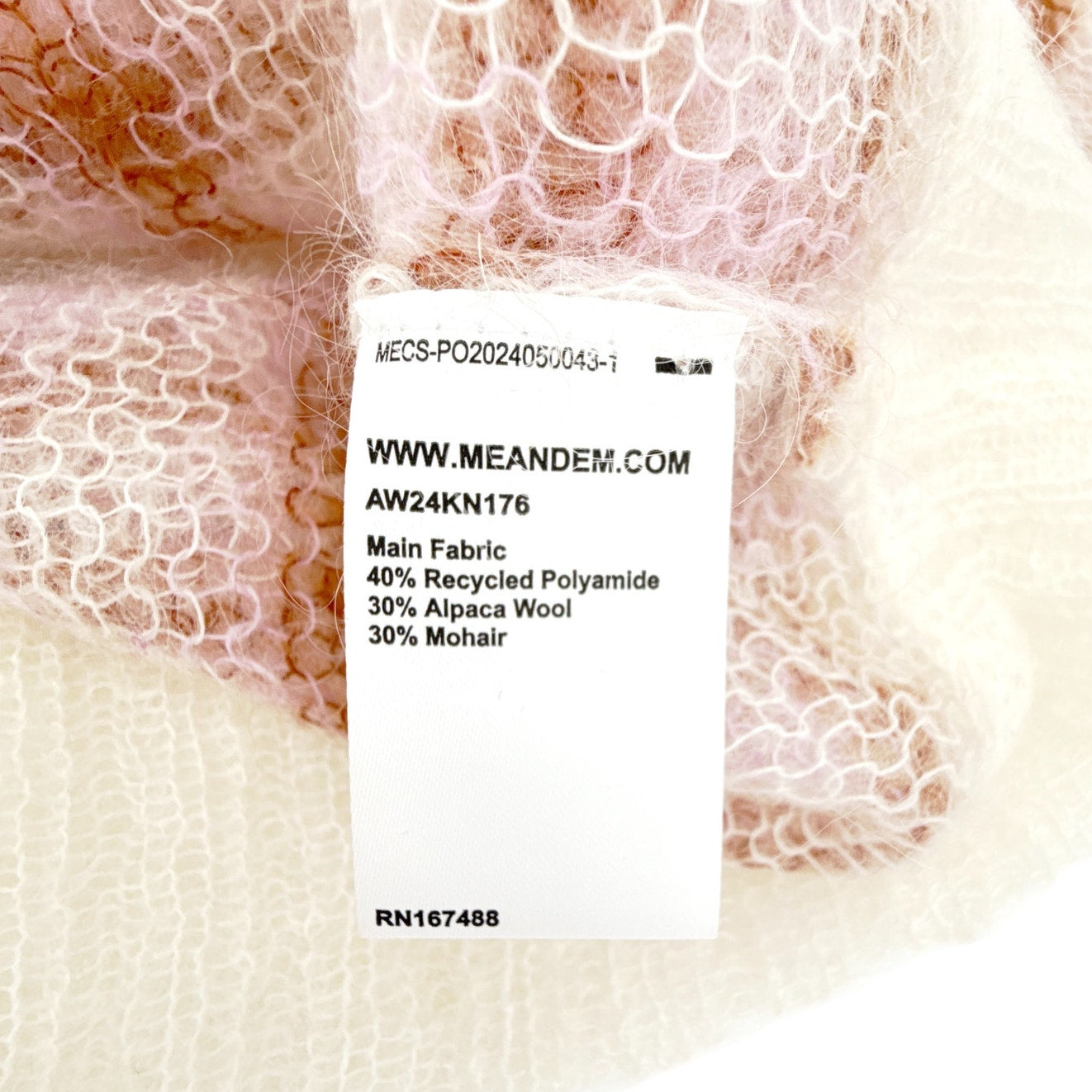 ME+EM Lofty Jacquard Crew Neck Sweater XS