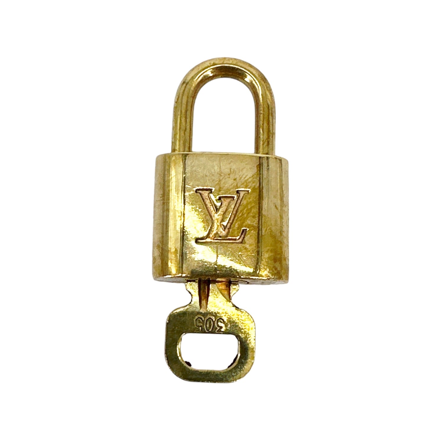 LOUIS VUITTON Padlock & Key Set #305
