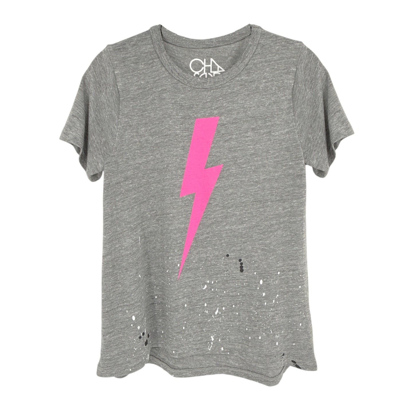 CHASER Neon Lightning Bolt Tee XS