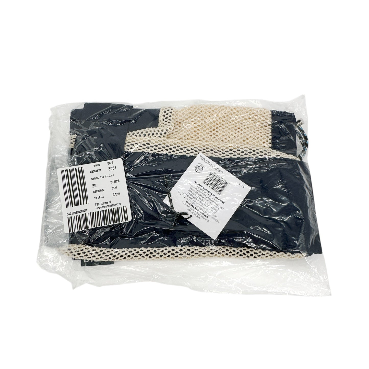BYBBA The Net Zero Bag in Navy