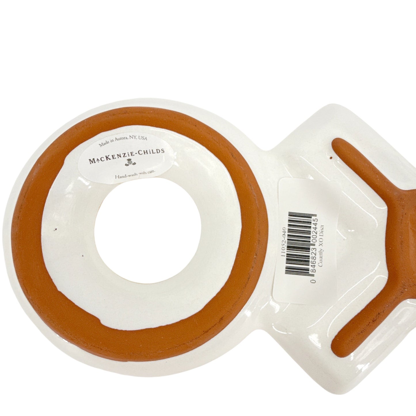 MACKENZIE-CHILDS XO Dish in Courtly Check
