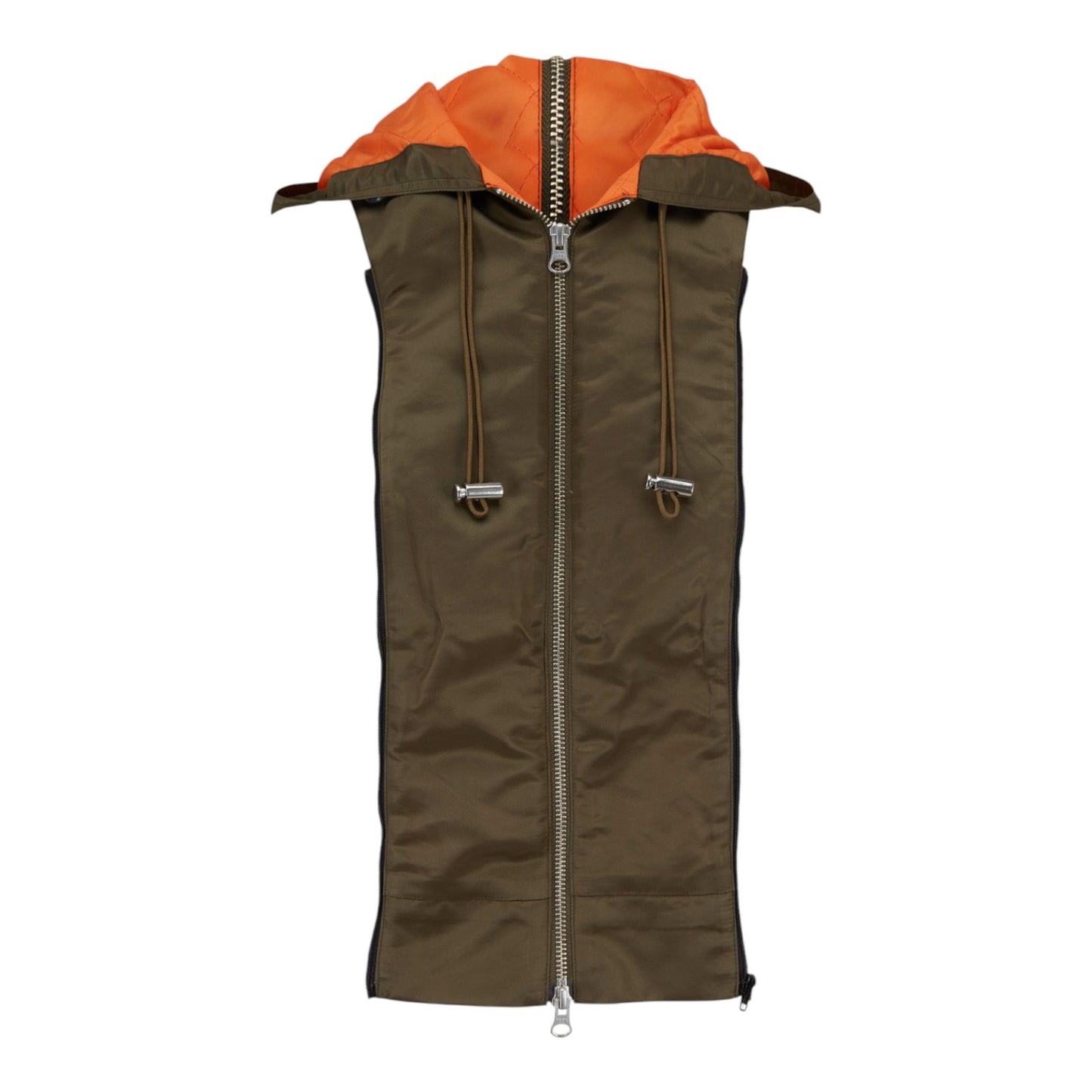 VERONICA BEARD Oakleigh Hooded Dickey in Army Green