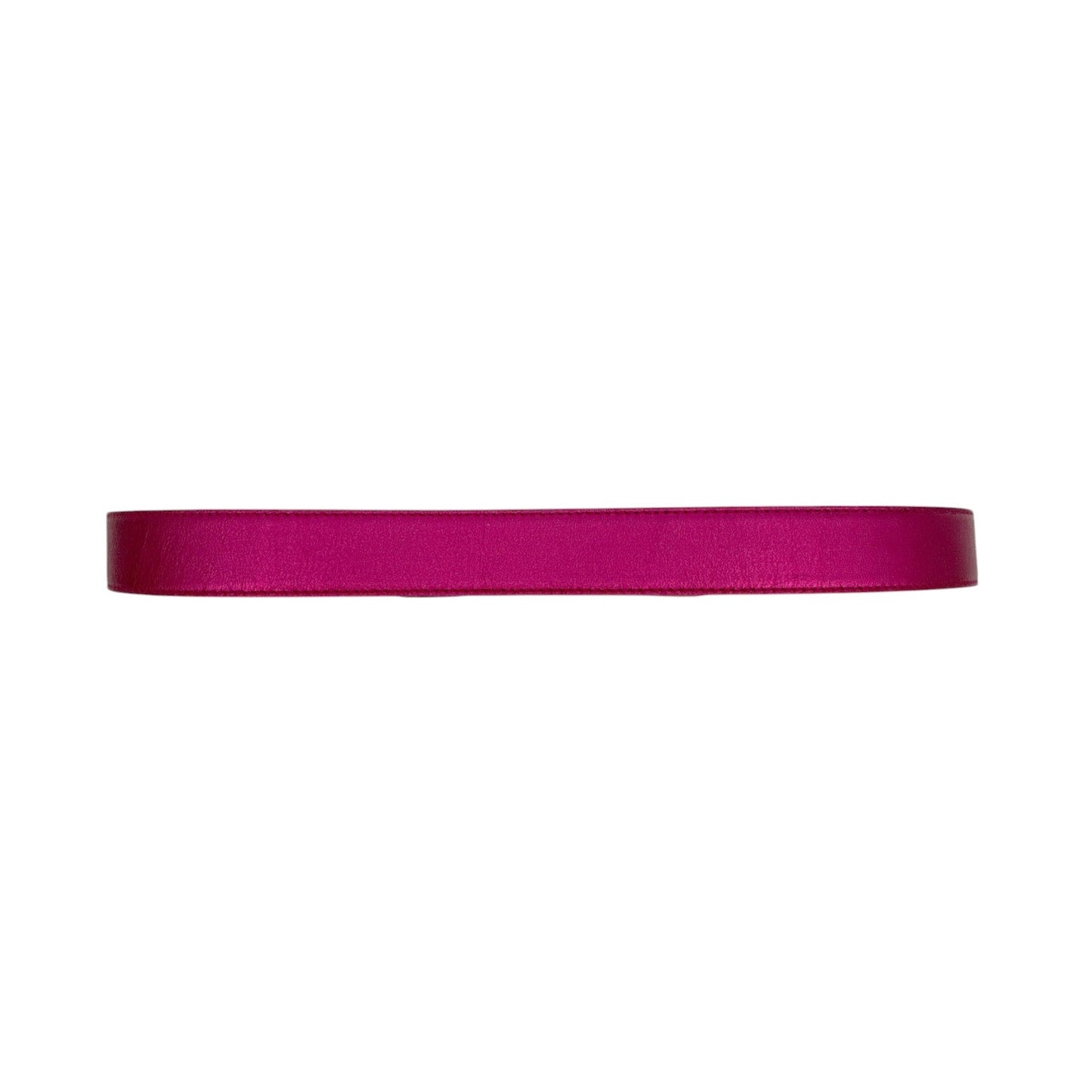 DOLCE & GABBANA Logo Belt Metallic Pink 85cm | 34in