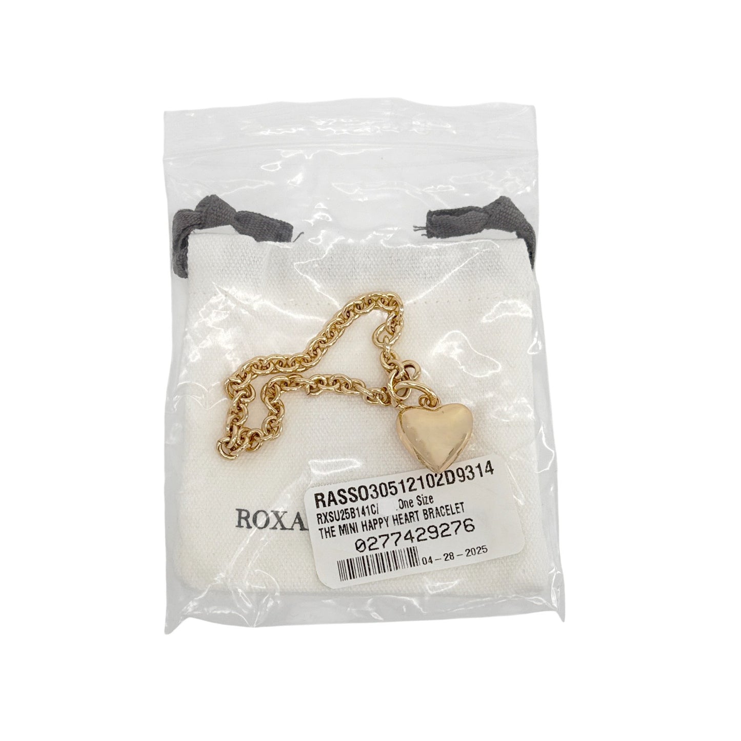 ROXANNE ASSOULIN The Mini Happy Heart Bracelet in Gold