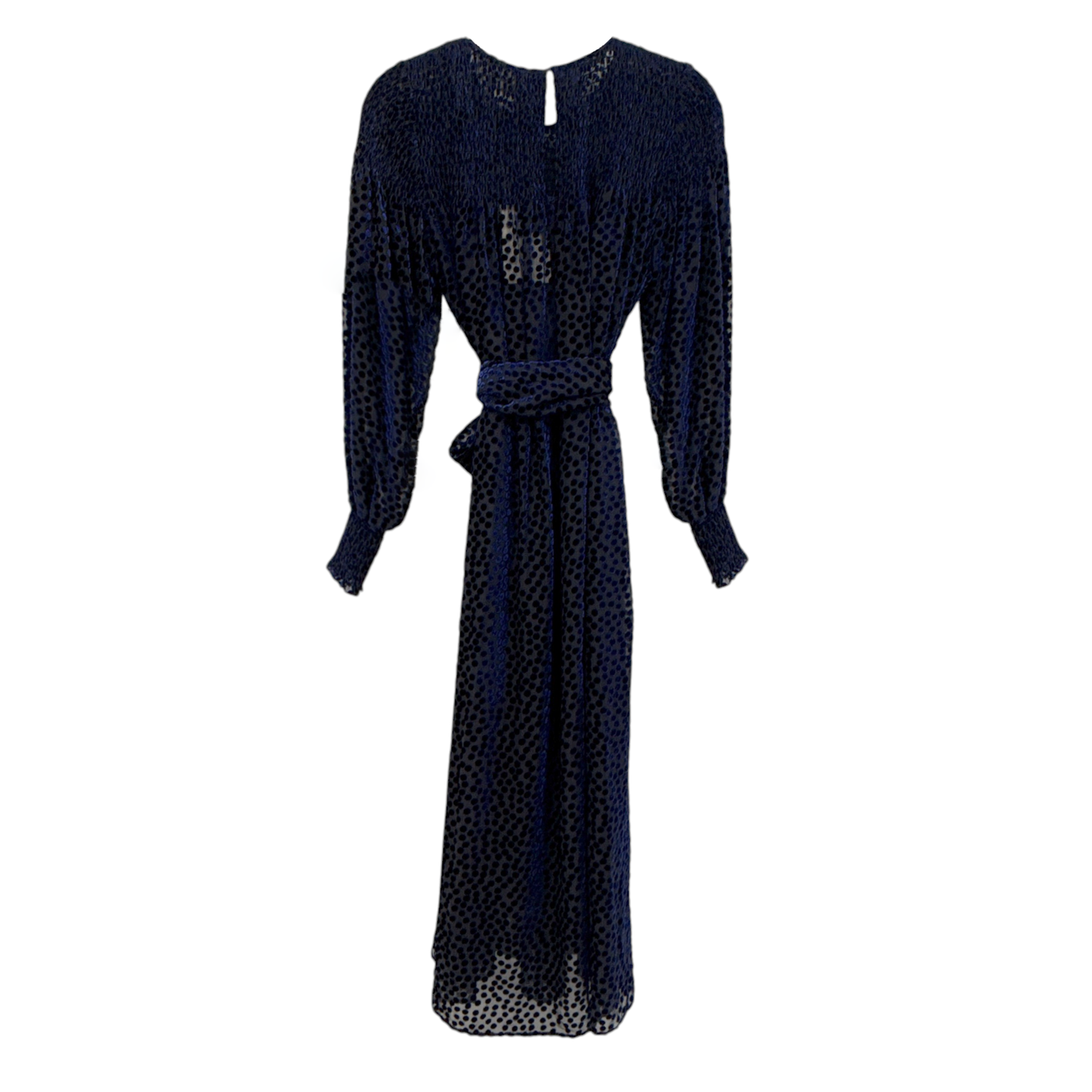 THE GREAT. Merry Dress in Navy 0|XS